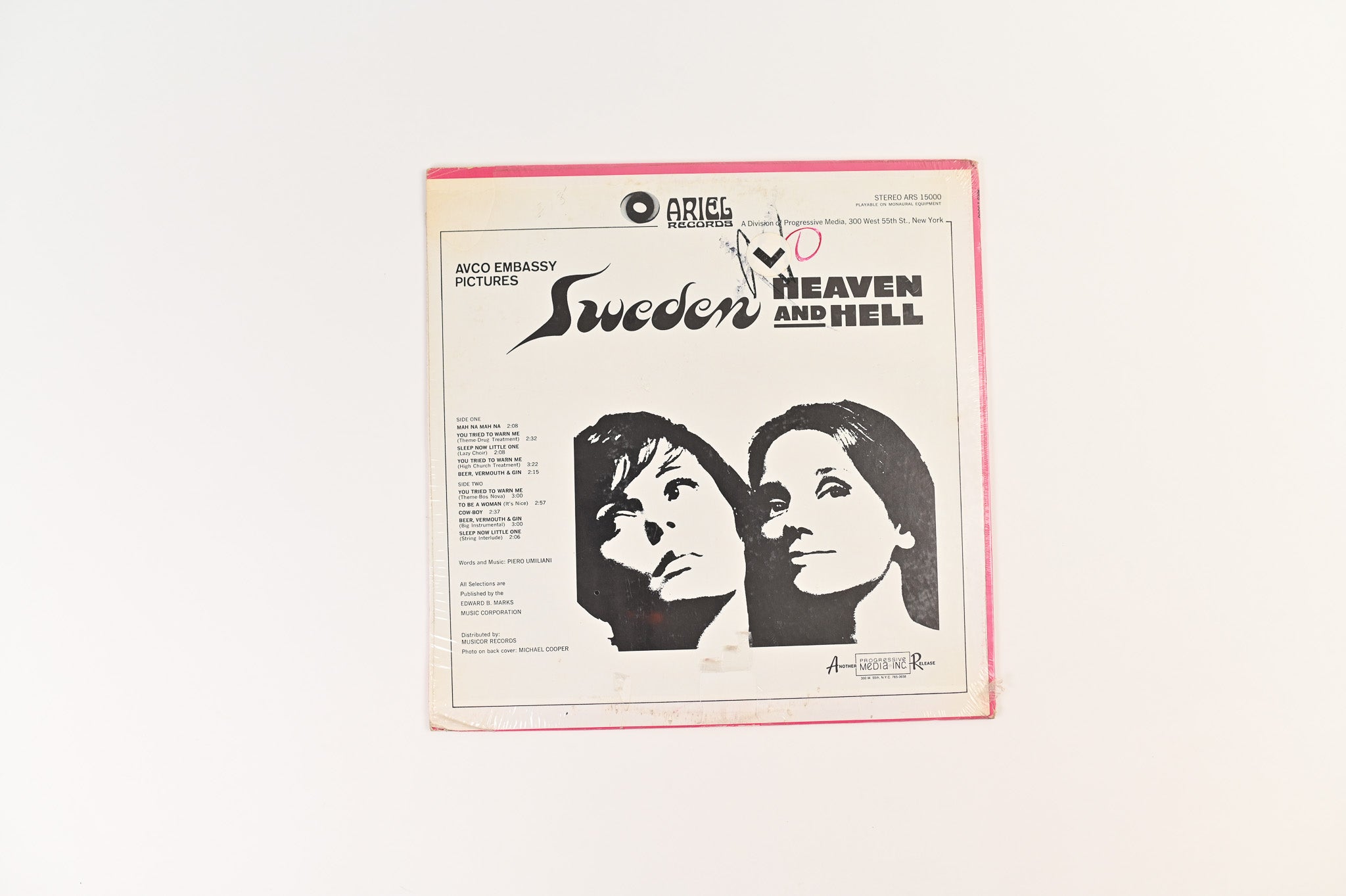 Piero Umiliani - Sweden Heaven And Hell on Ariel Sealed