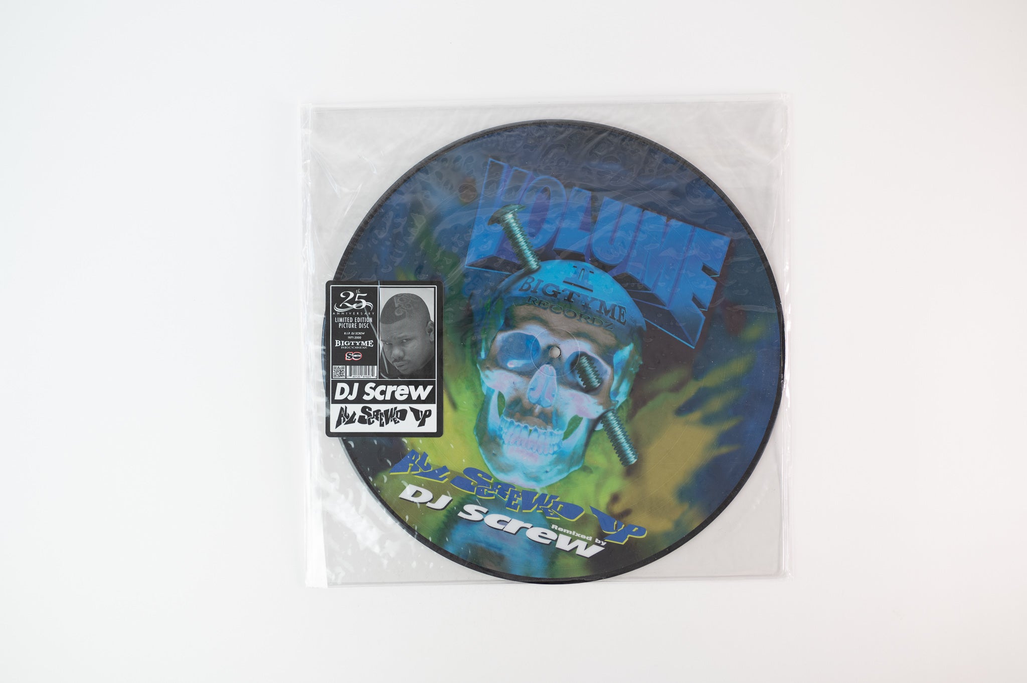 DJ Screw - Bigtyme Vol II All Screwed Up on Bigtyme Limited Picture Disc
