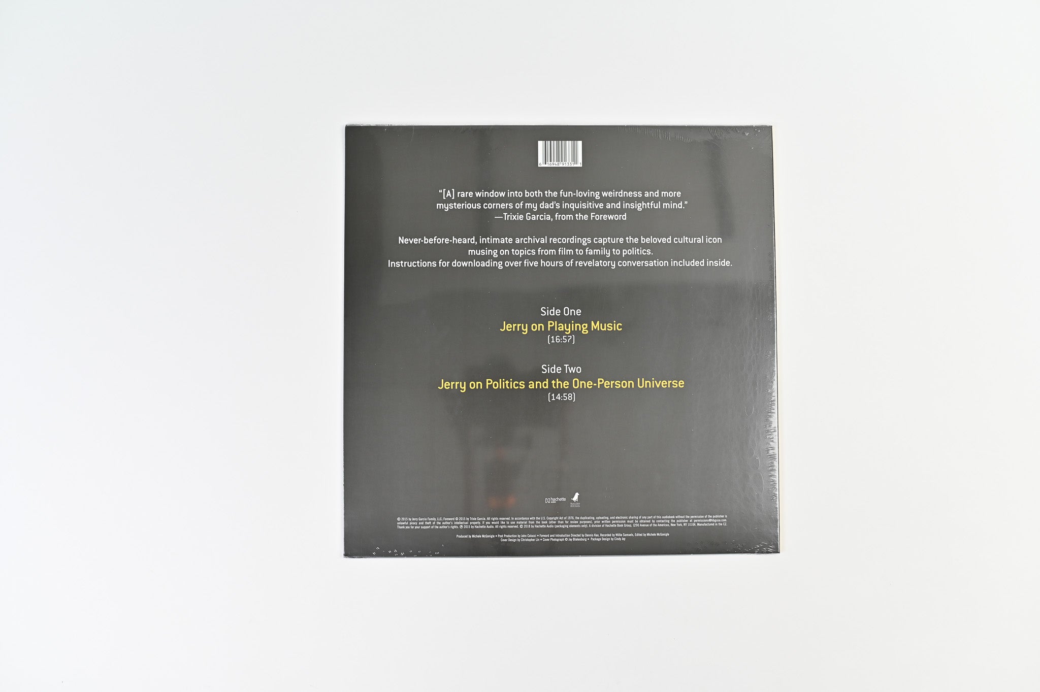 Jerry Garcia - Jerry On Jerry (Jerry Garcia Interviews) on Hachette Sealed