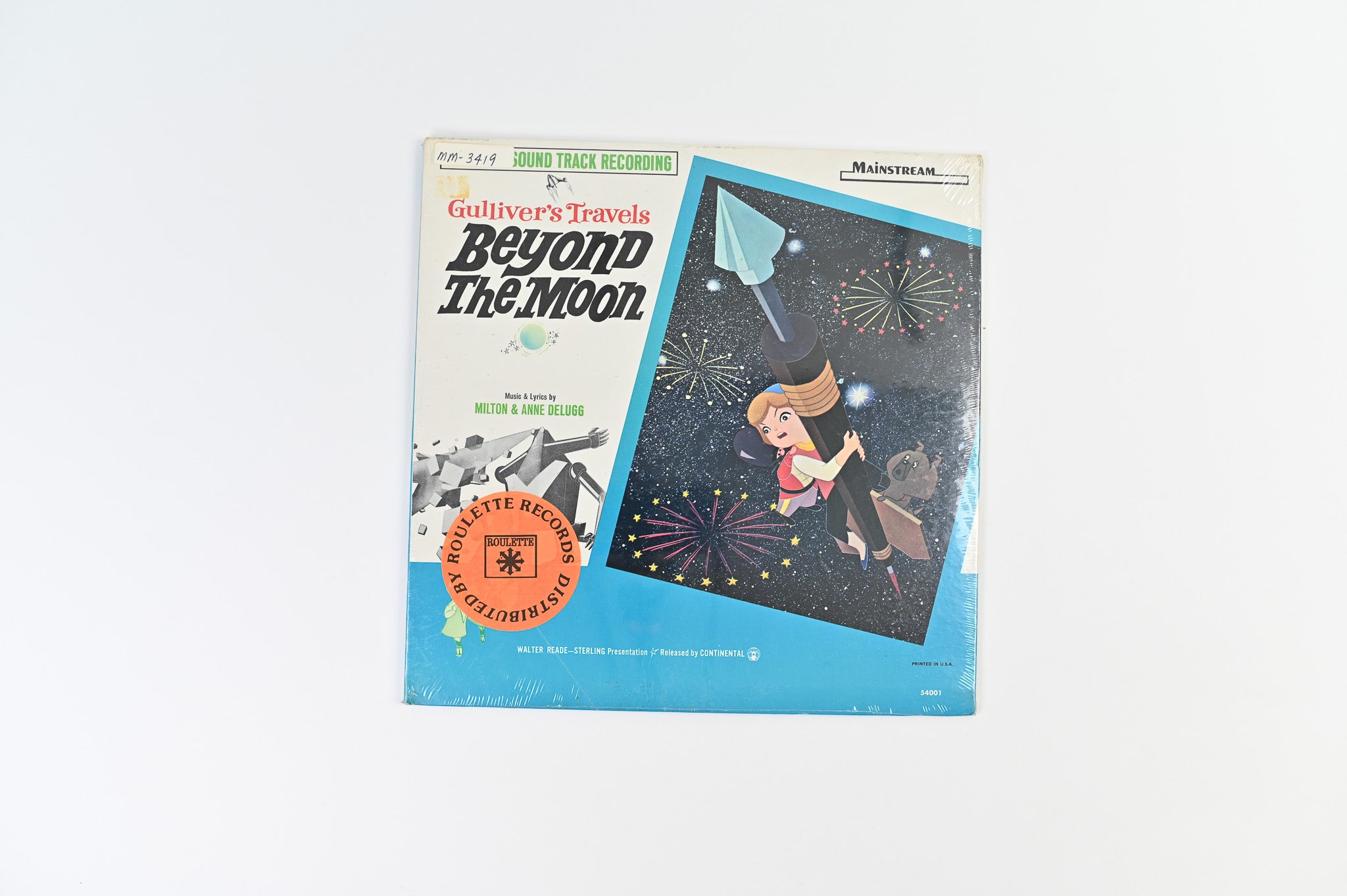 Milton DeLugg - Gulliver's Travels Beyond The Moon on Mainstream Sealed