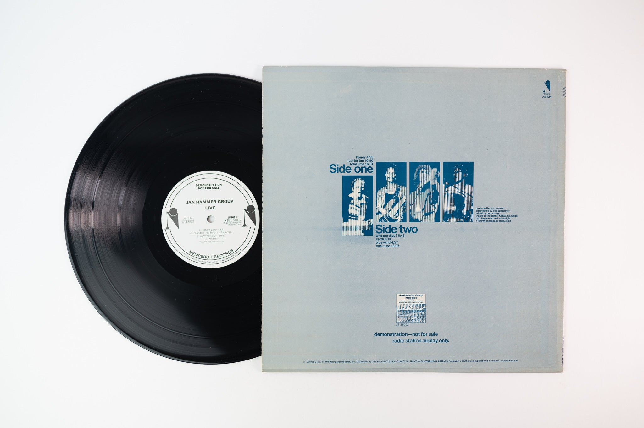 Jan Hammer Group - Live on Nemperor Promo
