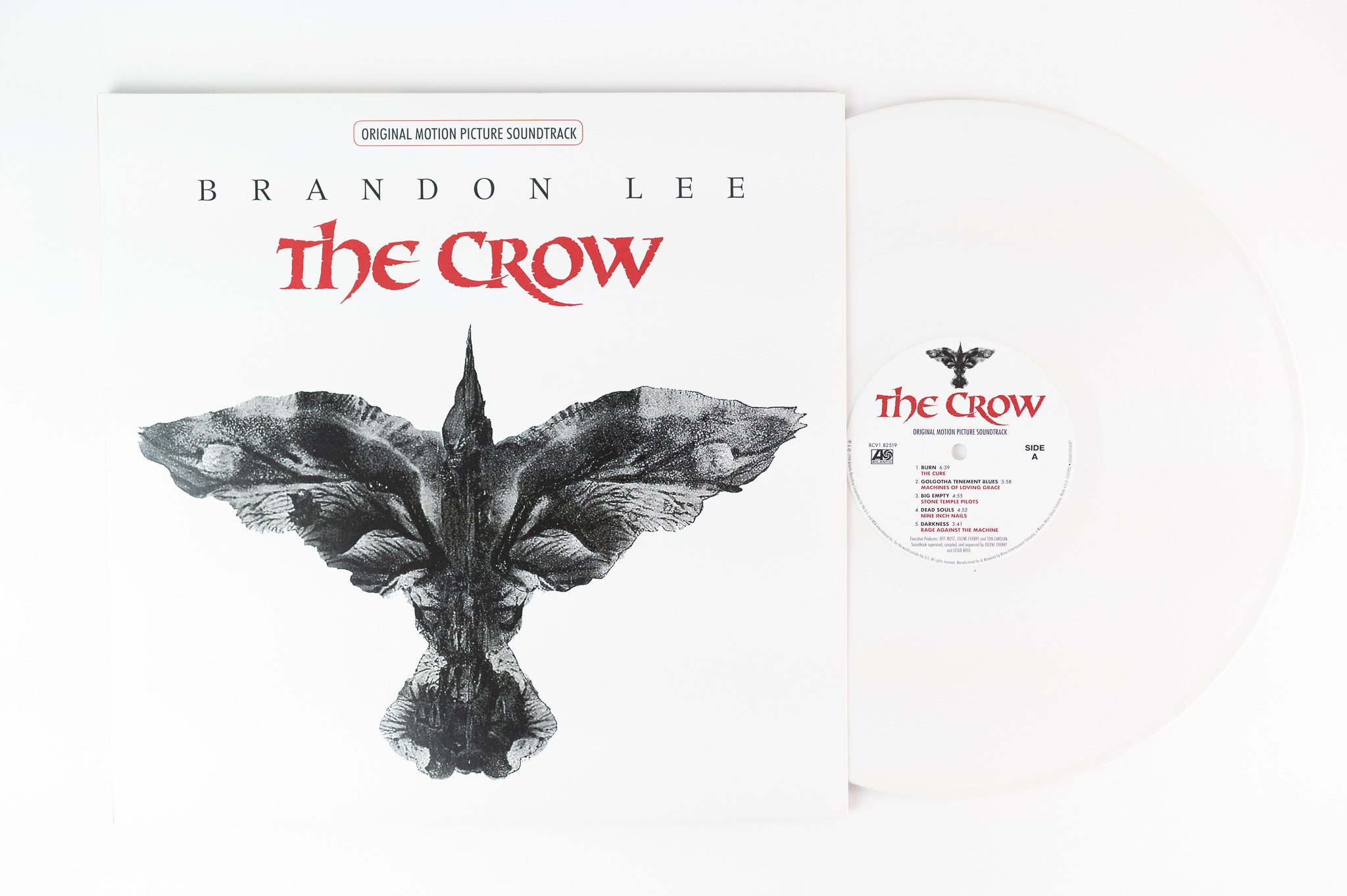 Various - The Crow (Original Motion Picture Soundtrack) on Atlantic Black / White Vinyl Limited RSD