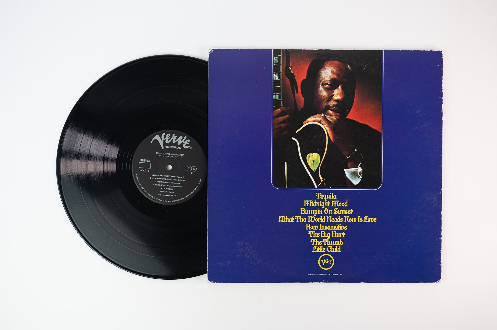 Wes Montgomery - Tequila on Verve Japanese Reissue