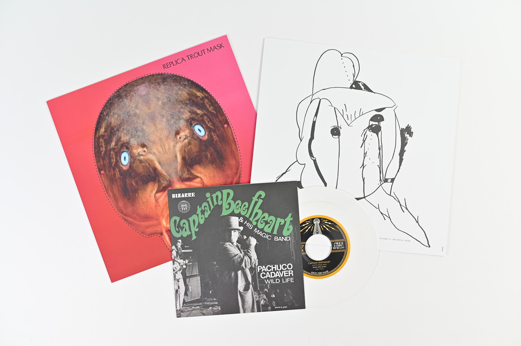 Captain Beefheart - Trout Mask Replica on Third Man Bizarre Ltd Fruitcake Fish Scale Color Reissue