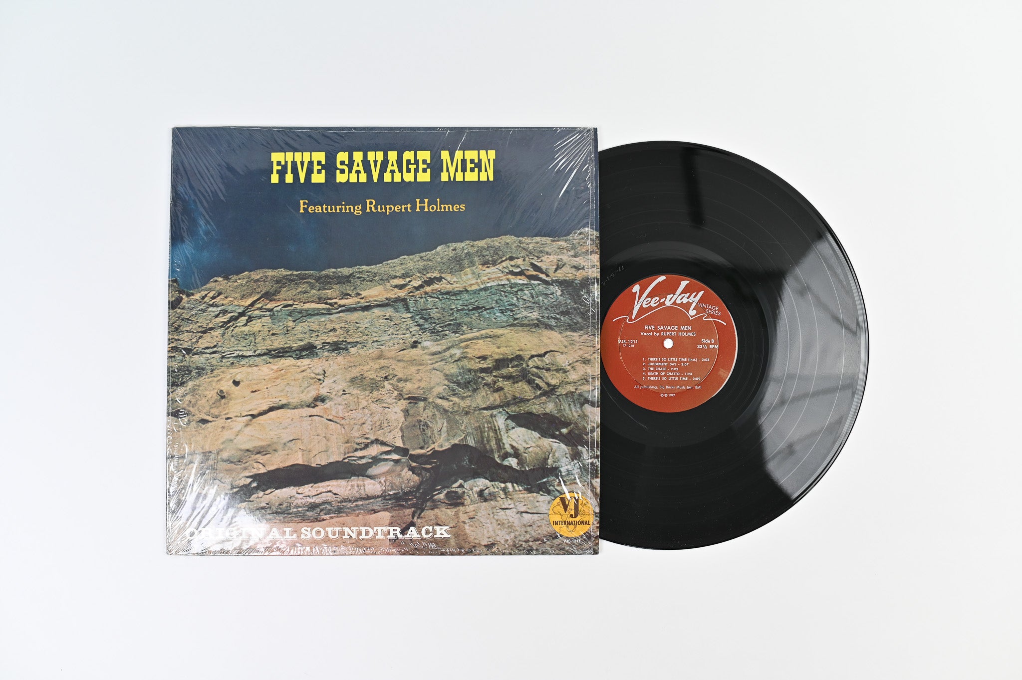 Rupert Holmes - Five Savage Men Soundtrack on Vee Jay