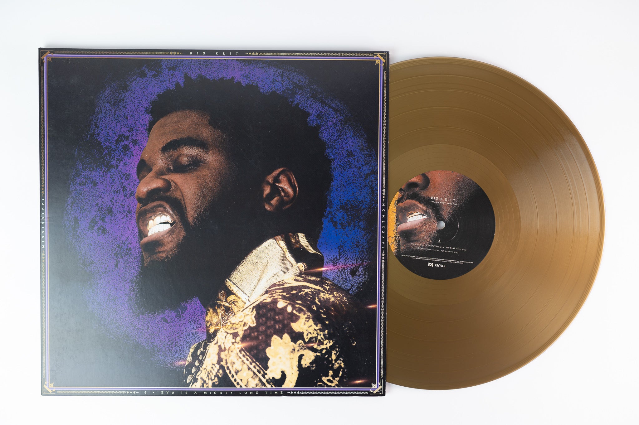 Big K.R.I.T. - 4Eva Is A Mighty Long Time on BMG Gold Vinyl