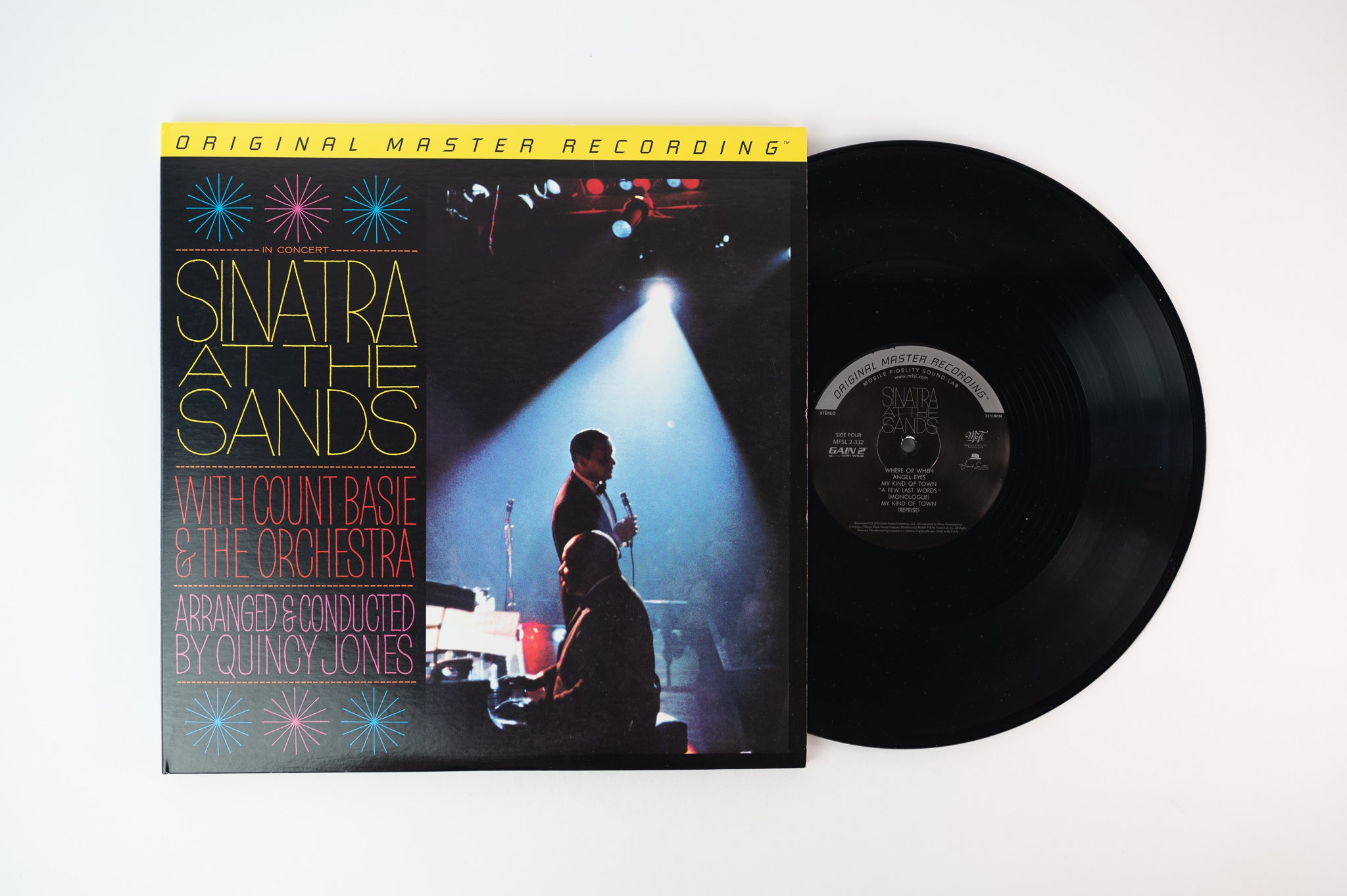 Frank Sinatra & Count Basie - Sinatra At The Sands on Mobile Fidelity Sound Lab Limited Numbered Audiophile Reissue