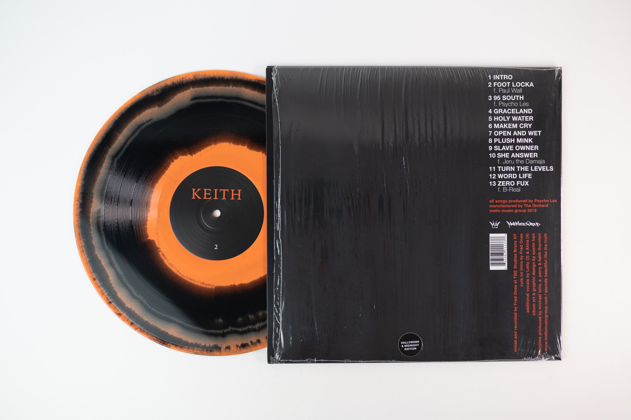 Kool Keith - Keith on Mello Music Group Black & Orange Halloween Midnight Edition