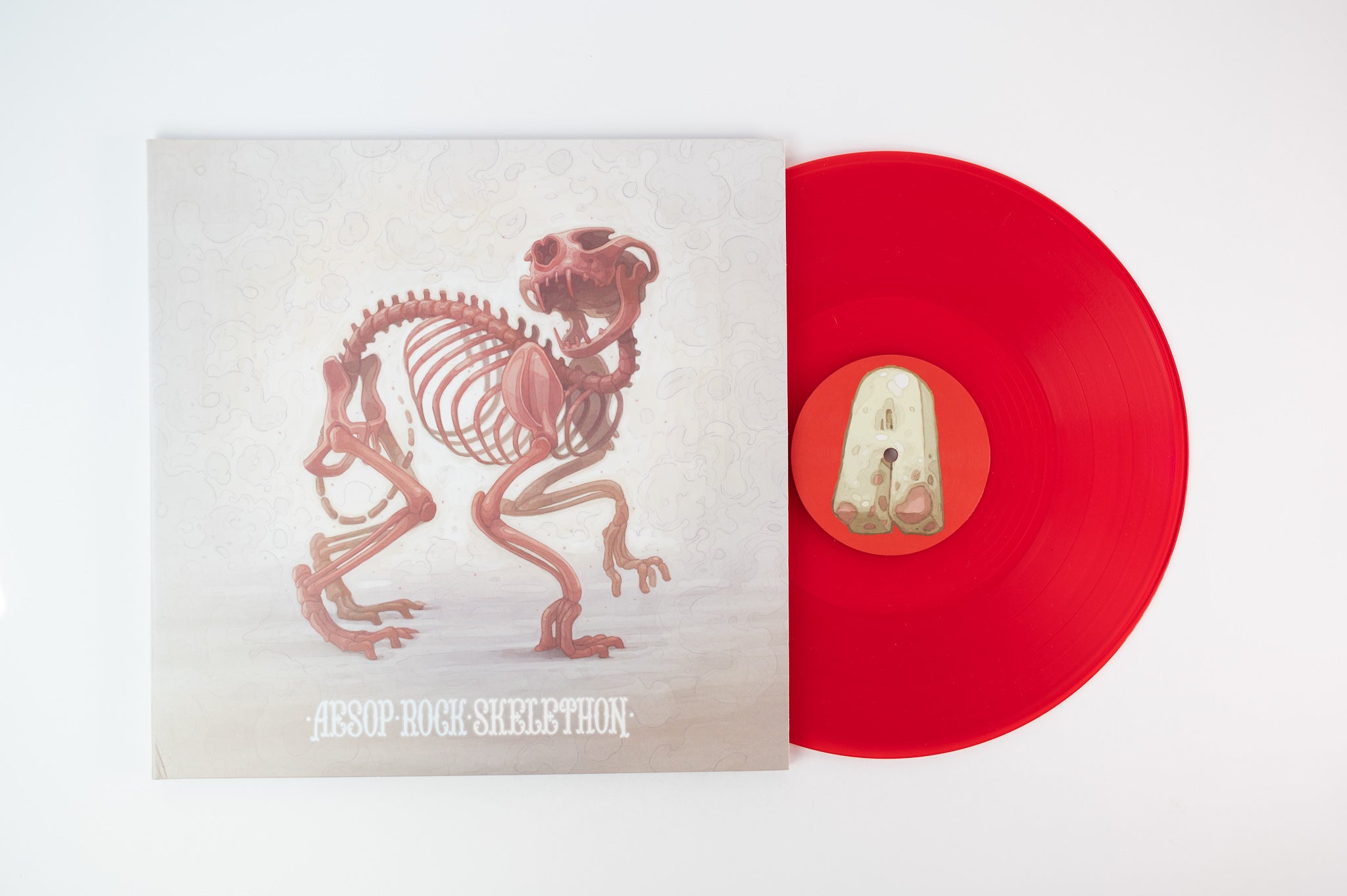 Aesop Rock - Skelethon on Rhymesayers Red Vinyl Reissue