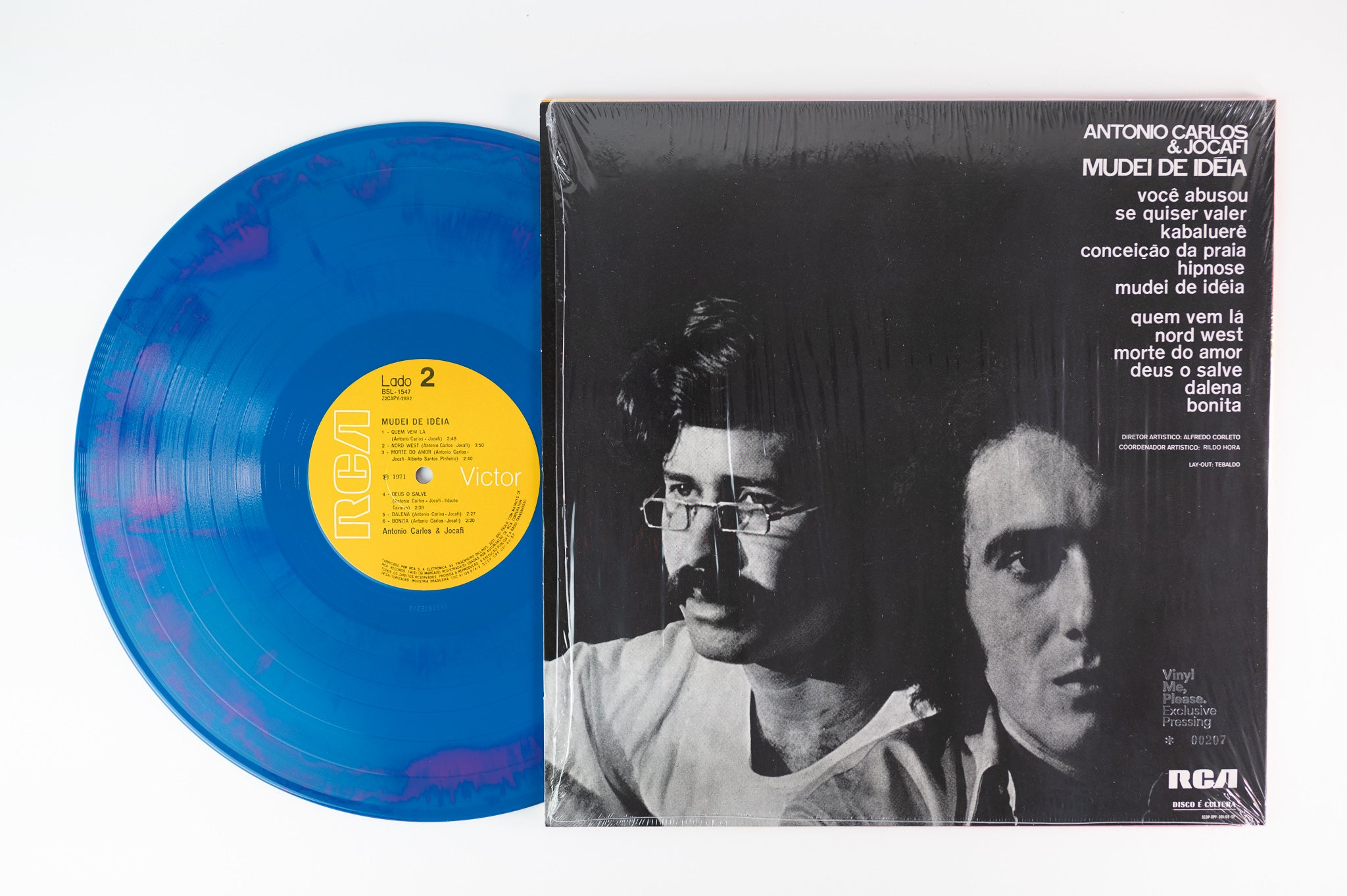 Antonio Carlos Jocafi  - Mudei De Idia Vinyl Me Please Purple & Blue Galaxy Vinyl Limited Release