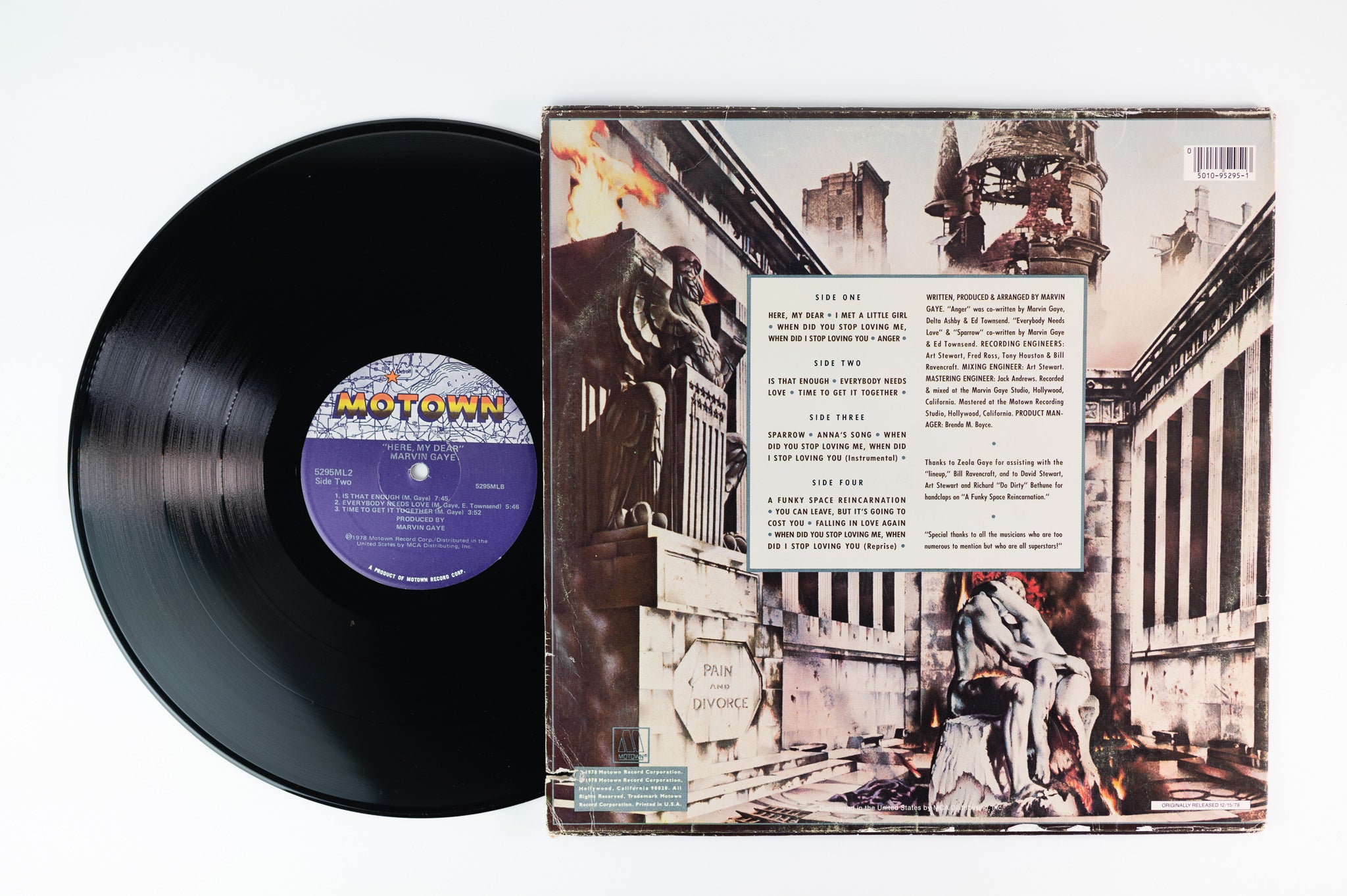 Marvin Gaye - Here, My Dear on Motown Reissue
