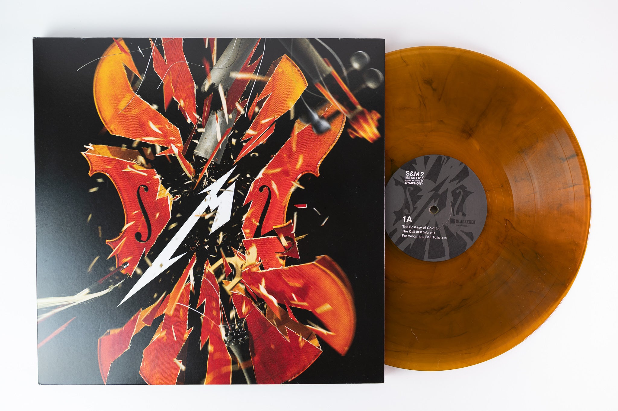 Metallica - S&M2 on Blackened Limited Orange Vinyl