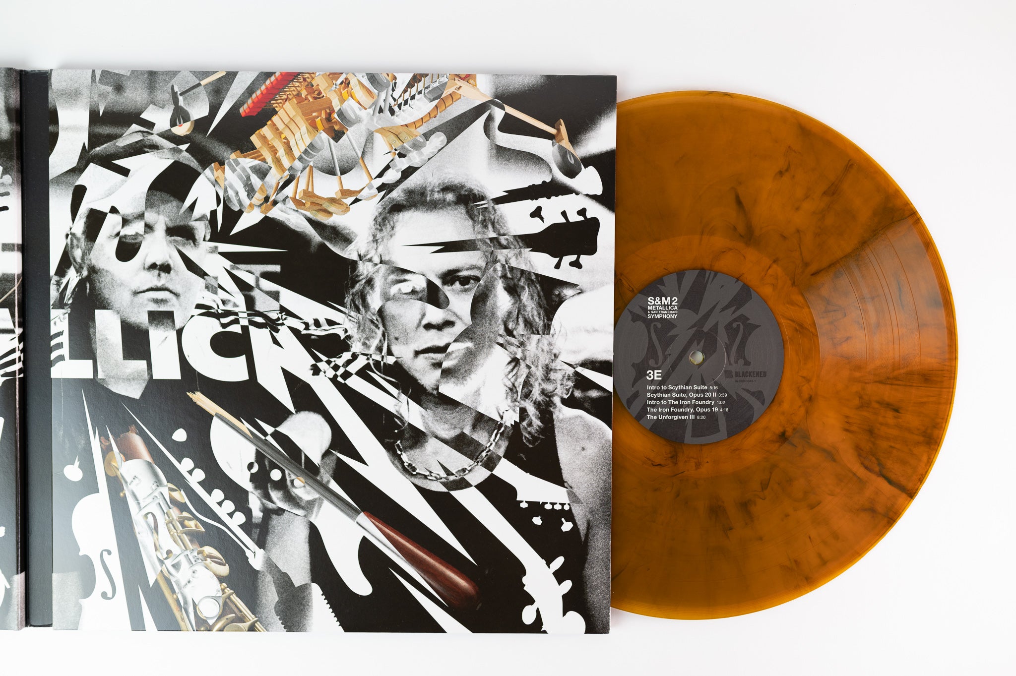 Metallica - S&M2 on Blackened Limited Orange Vinyl