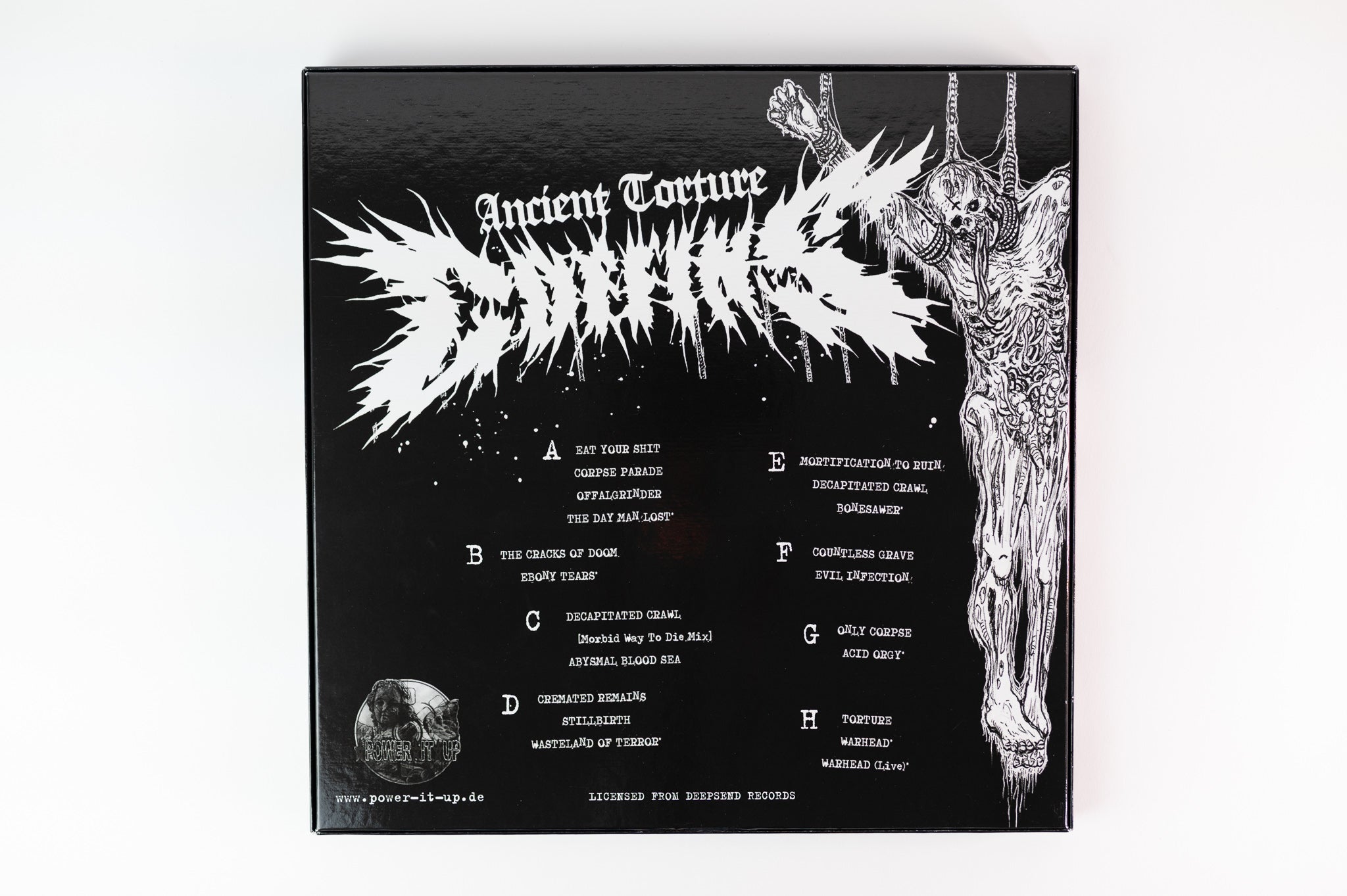 Coffins - Ancient Torture on Power it Up German Box Set