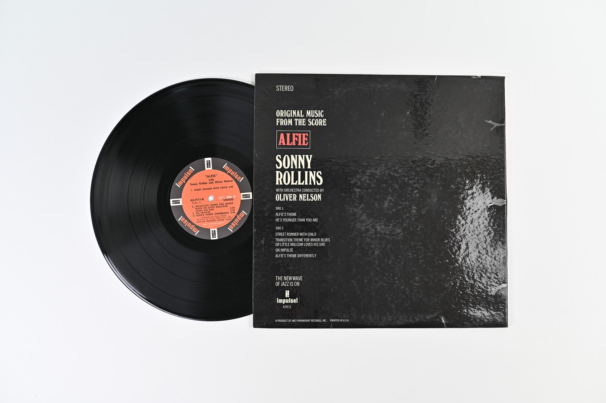 Sonny Rollins - Original Music From The Score "Alfie" on Impulse Stereo