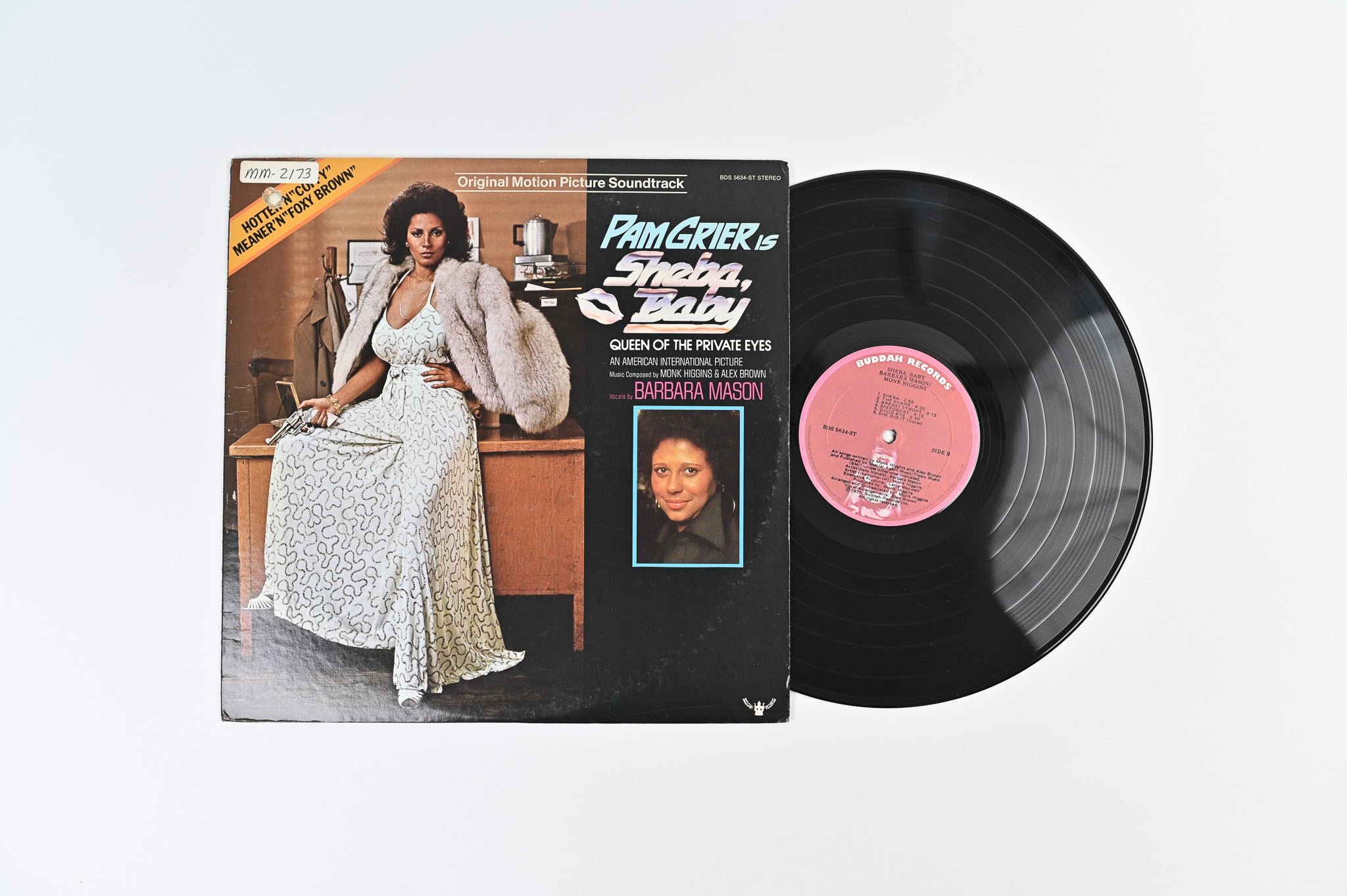 Monk Higgins - Sheba, Baby Original Soundtrack on Buddah