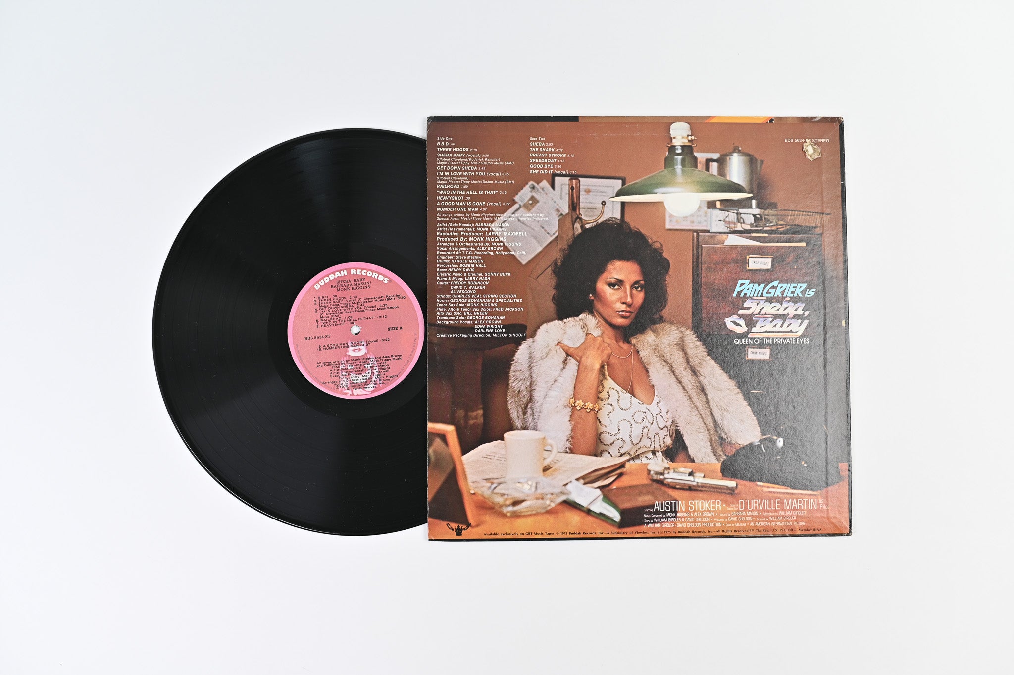 Monk Higgins - Sheba, Baby Original Soundtrack on Buddah