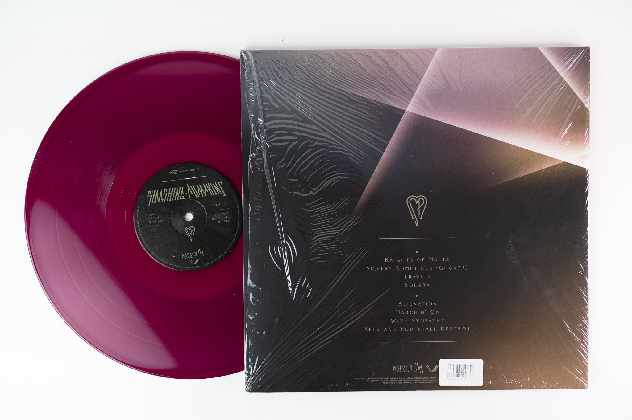 The Smashing Pumpkins - Shiny And Oh So Bright - Vol.1 / LP - No Past, No Future, No Sun on Napalm Limited Violet Translucent