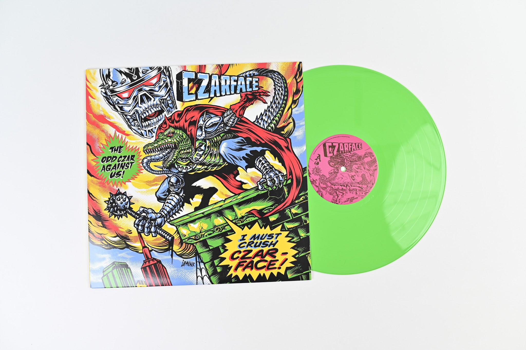 Czarface - The Odd Czar Against Us! on Silver Age Limited Green Vinyl