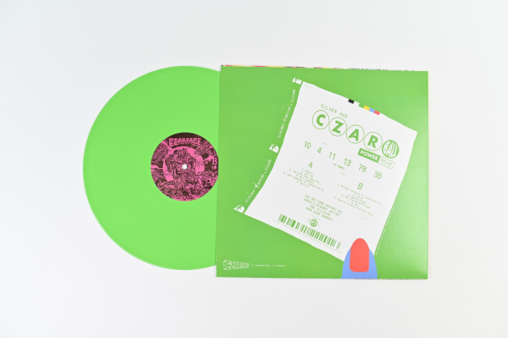 Czarface - The Odd Czar Against Us! on Silver Age Limited Green Vinyl