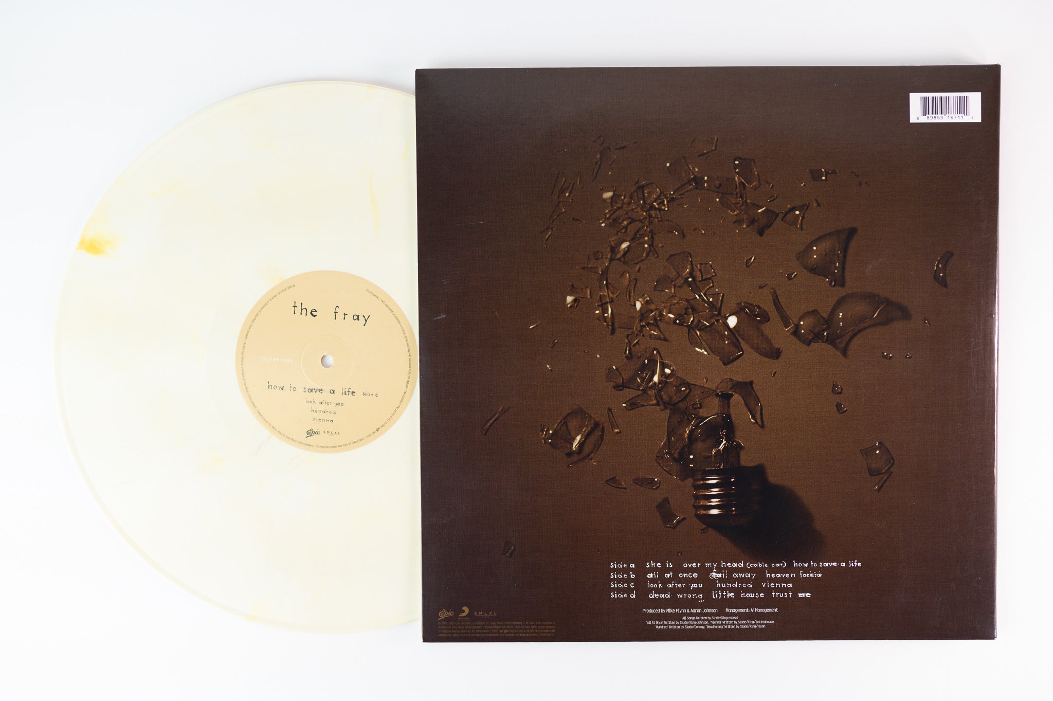 The Fray - How To Save A Life on Epic Limited Buttercream Vinyl Reissue