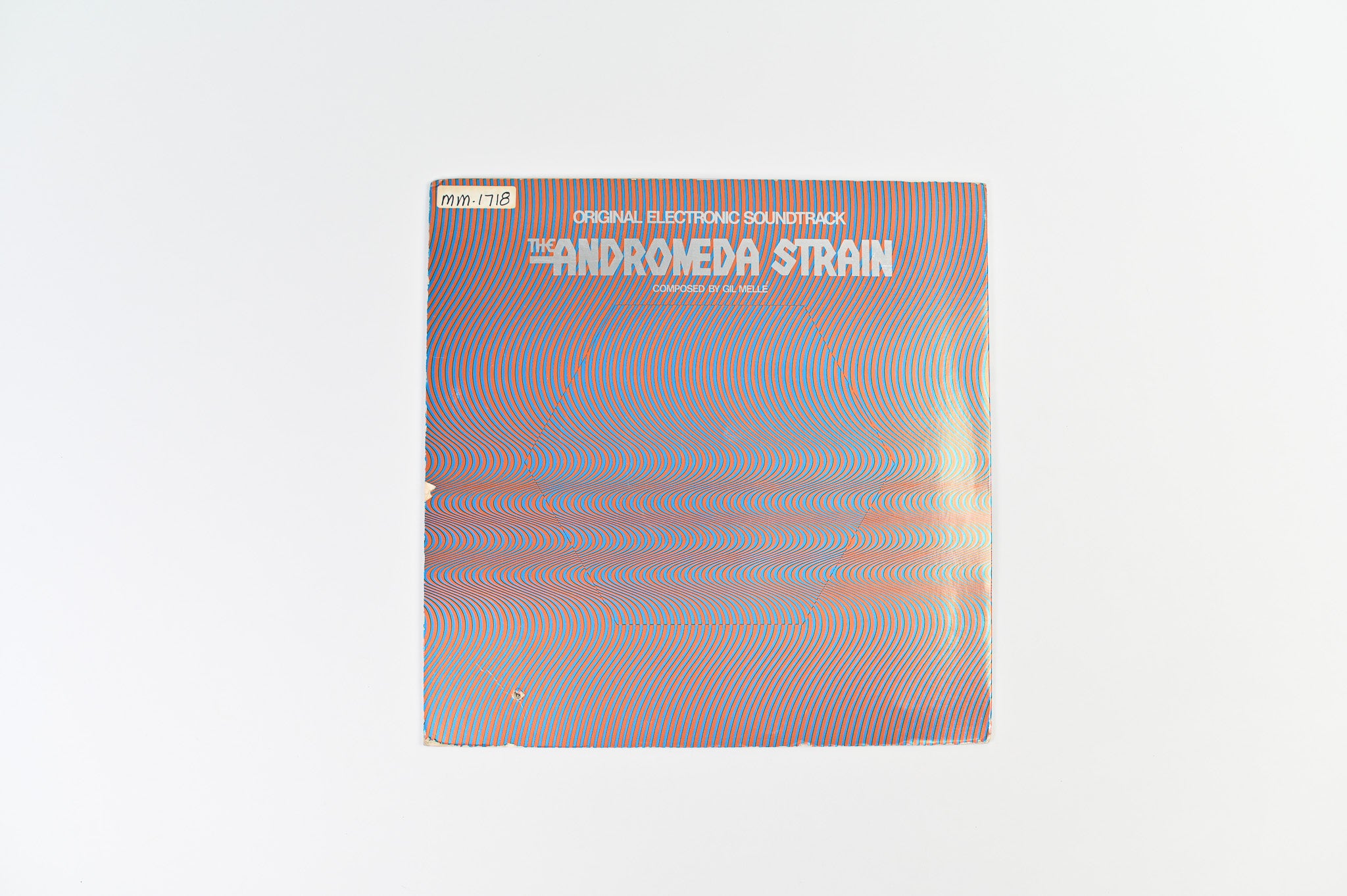 Gil Mellé - The Andromeda Strain Original Electronic Soundtrack on Kapp Hexagonal Gimmick Cover