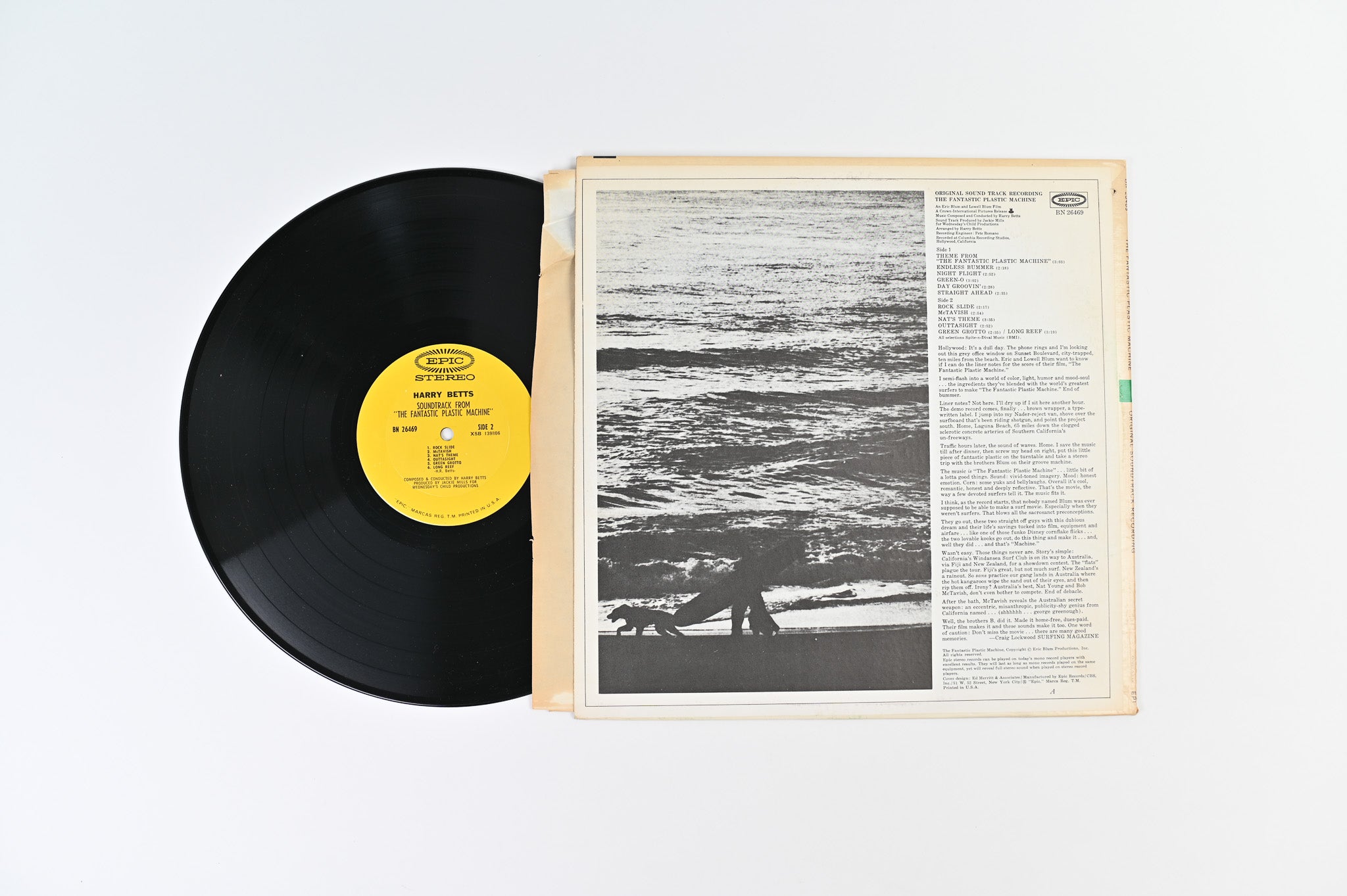 Harry Betts - The Fantastic Plastic Machine on Epic