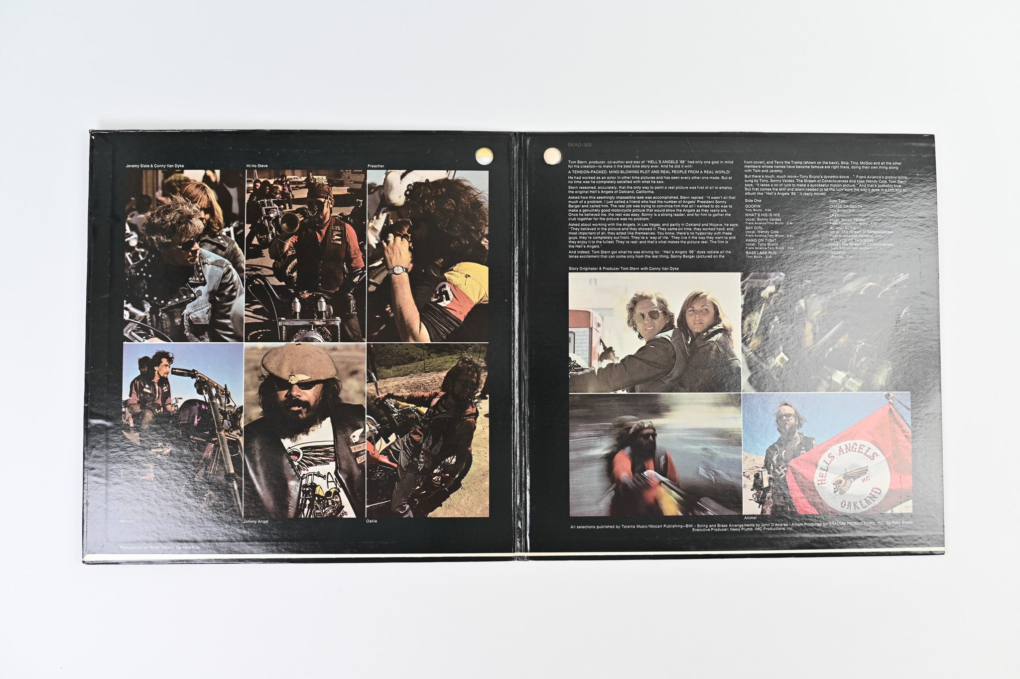 Tony Bruno - Hell's Angels '69 Original Soundtrack on Capitol