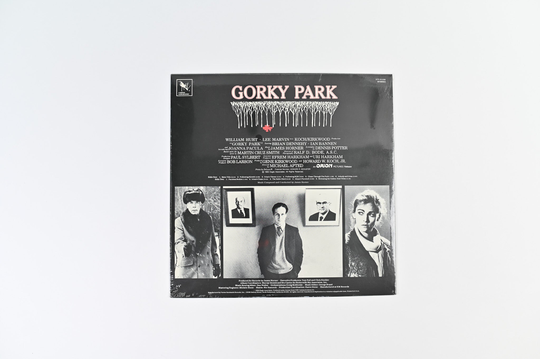 James Horner - Gorky Park (Original Motion Picture Soundtrack) on Varese Sarabande Sealed