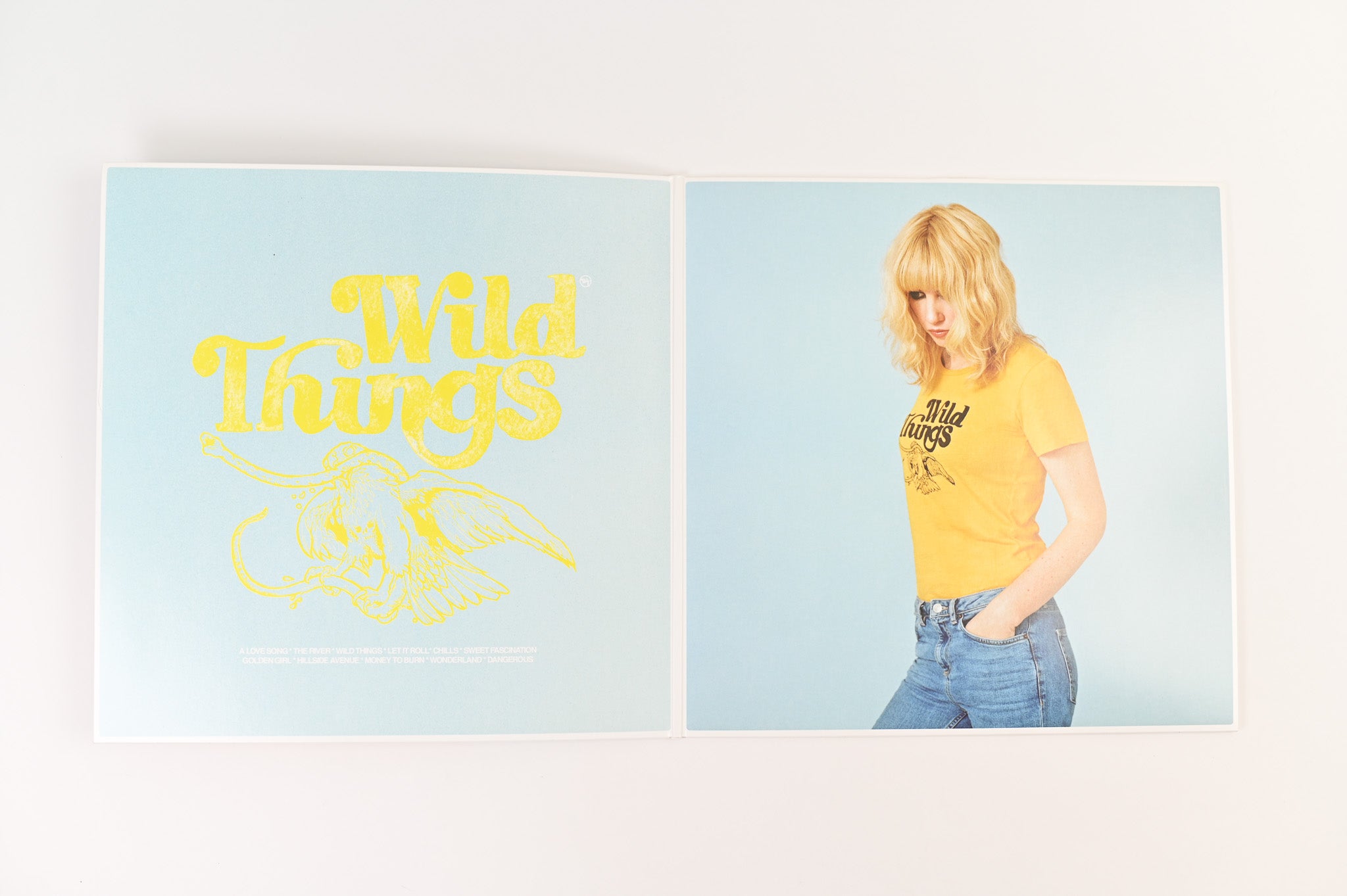Ladyhawke - Wild Things on Mid Century Limited Clear / Yellow Splatter