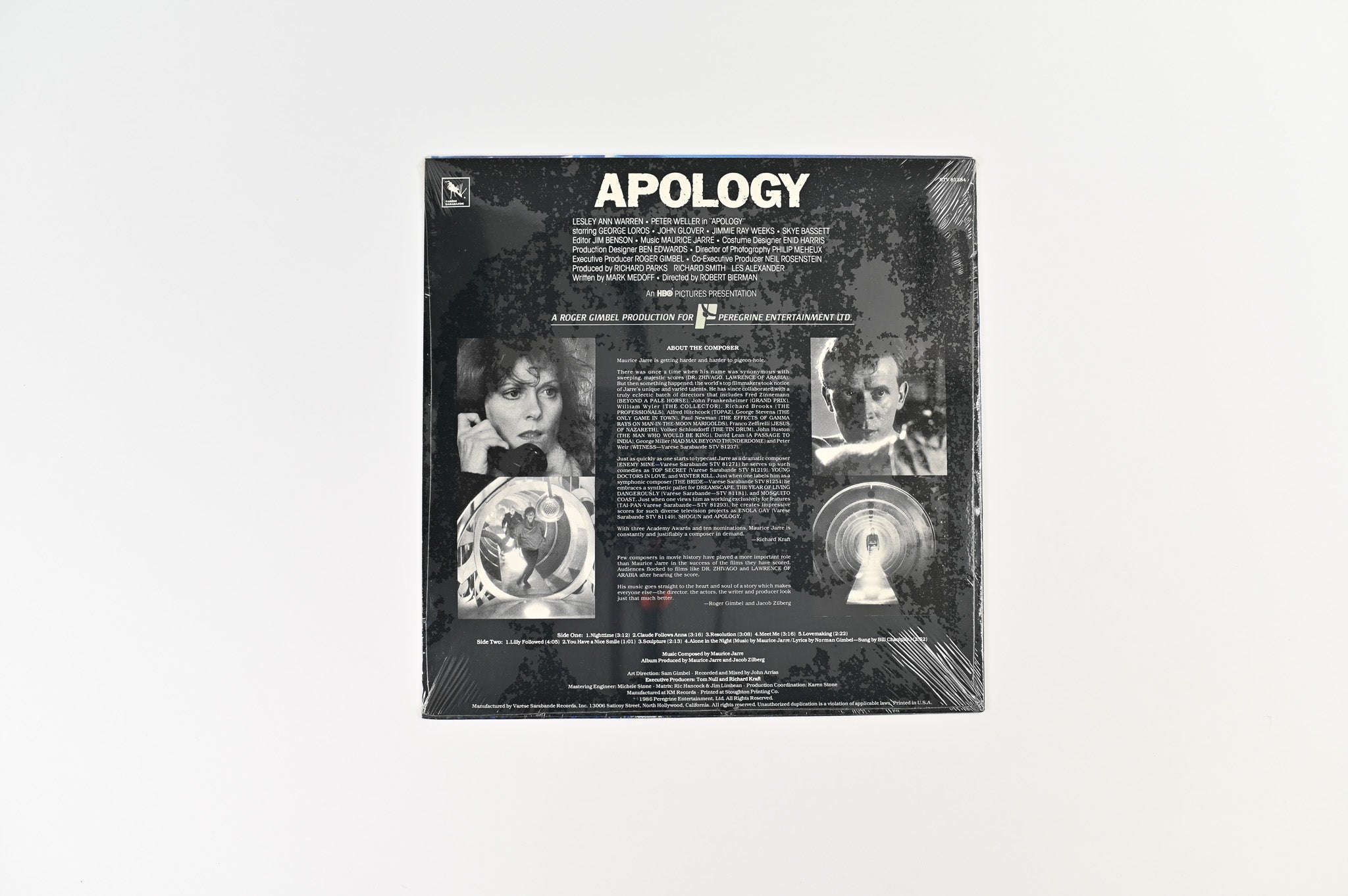 Maurice Jarre - Apology - Original Soundtrack on Varese Sarabande Sealed