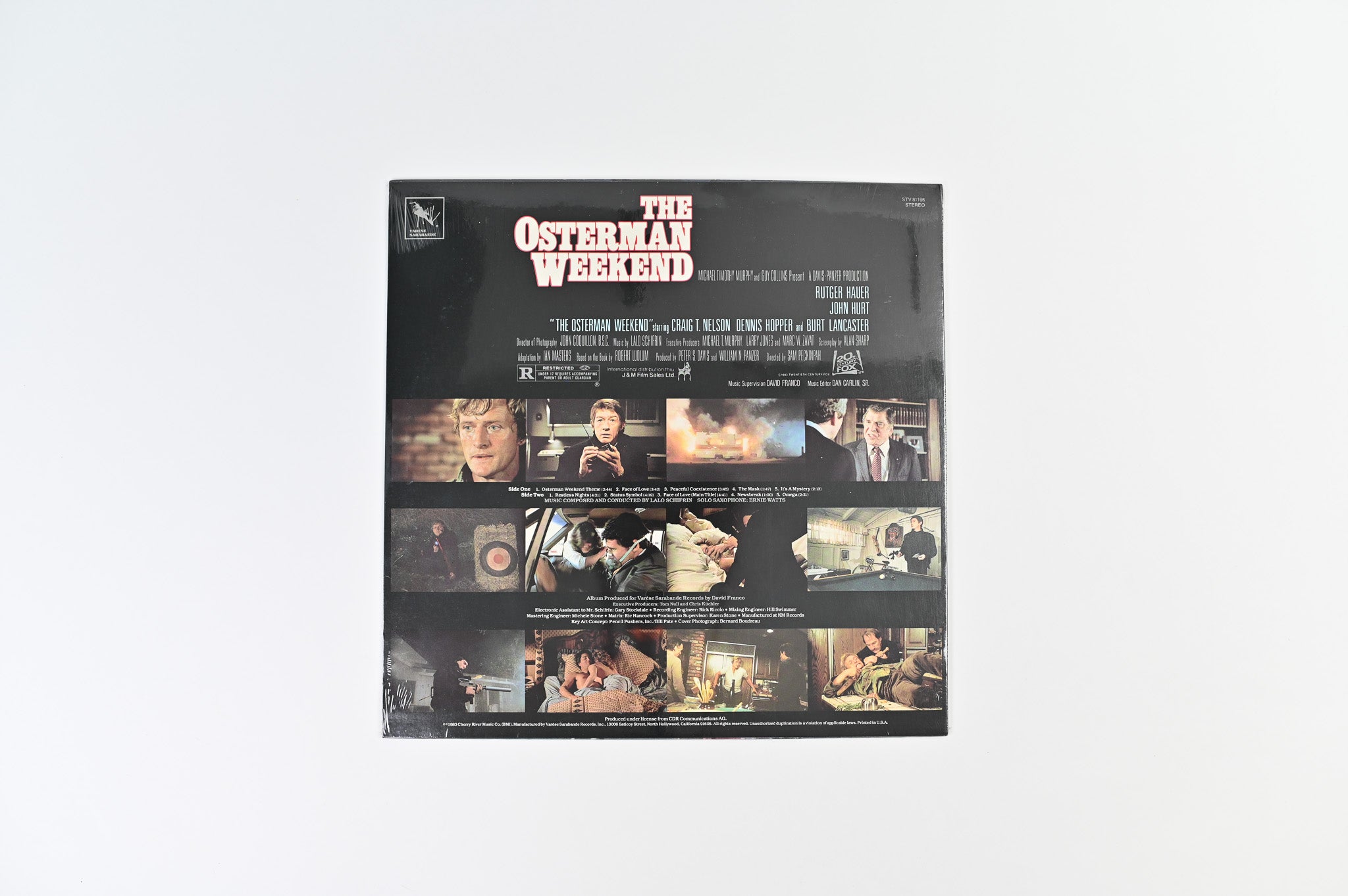 Lalo Schifrin - The Osterman Weekend Soundtrack on Varese Sarabande Sealed