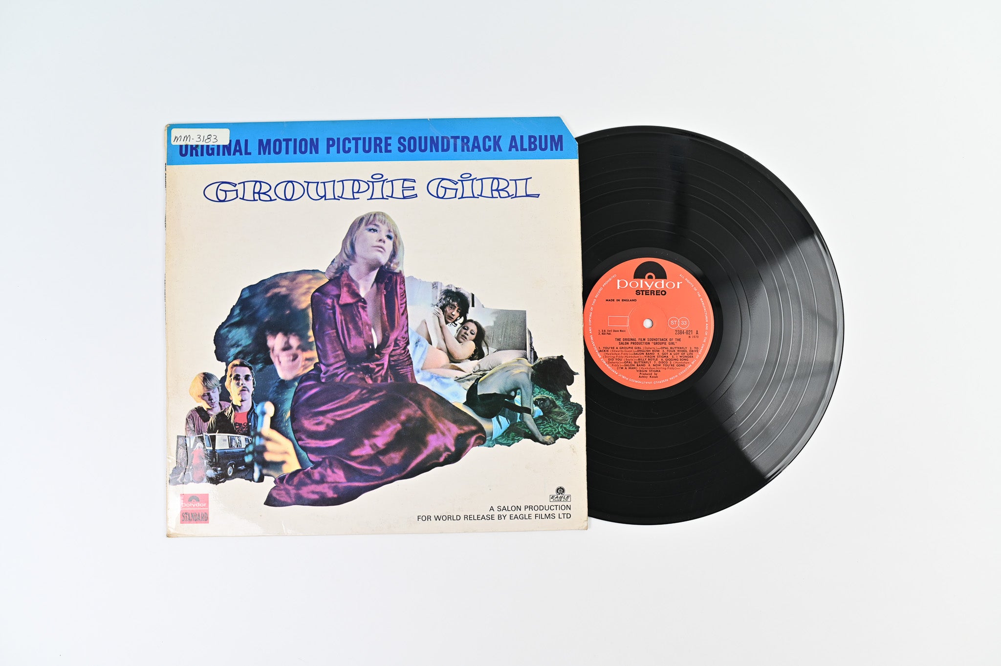 Various - Groupie Girl (Original Motion Picture Soundtrack) on Polydor UK