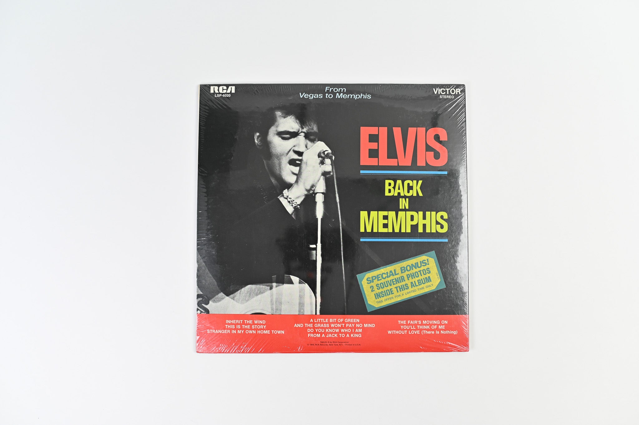 Elvis Presley - From Memphis To Vegas / From Vegas To Memphis on RCA Sealed