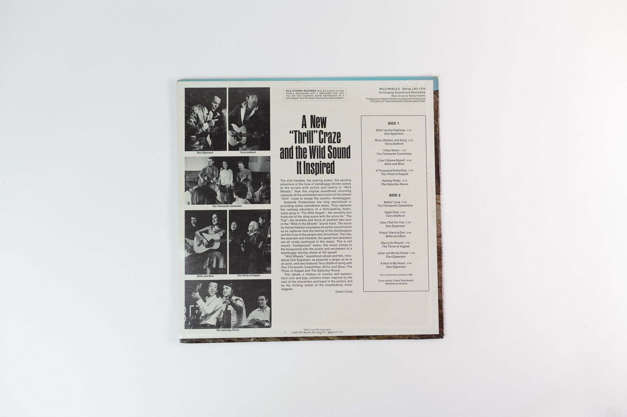 Various - Wild Wheels on RCA Sealed