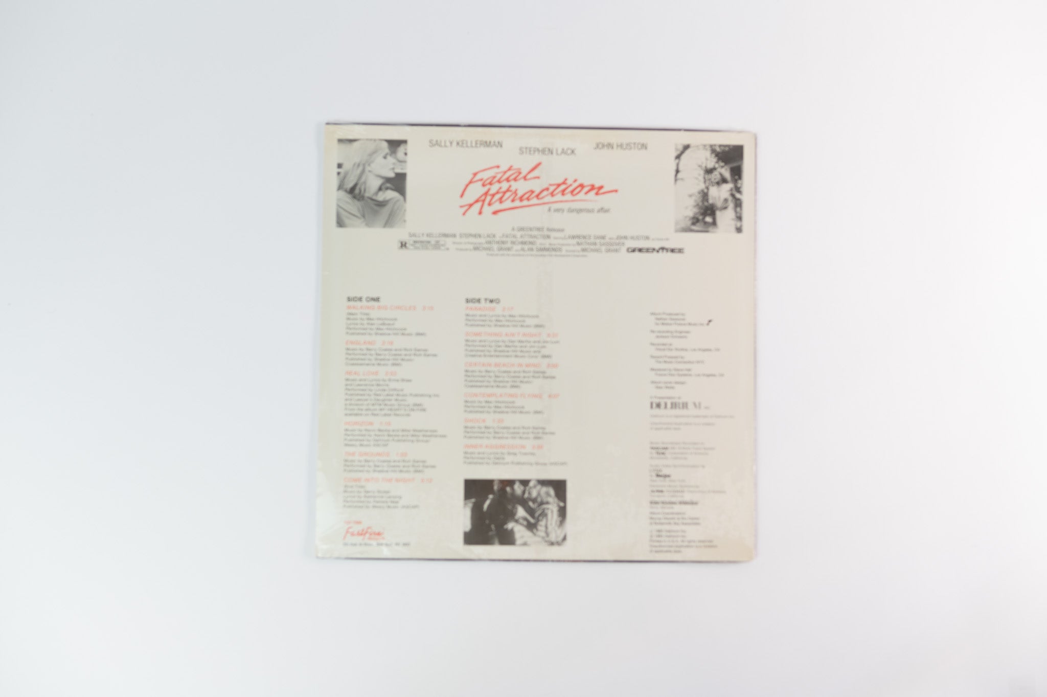Various - Fatal Attraction (Original Soundtrack) on Fastfire Sealed