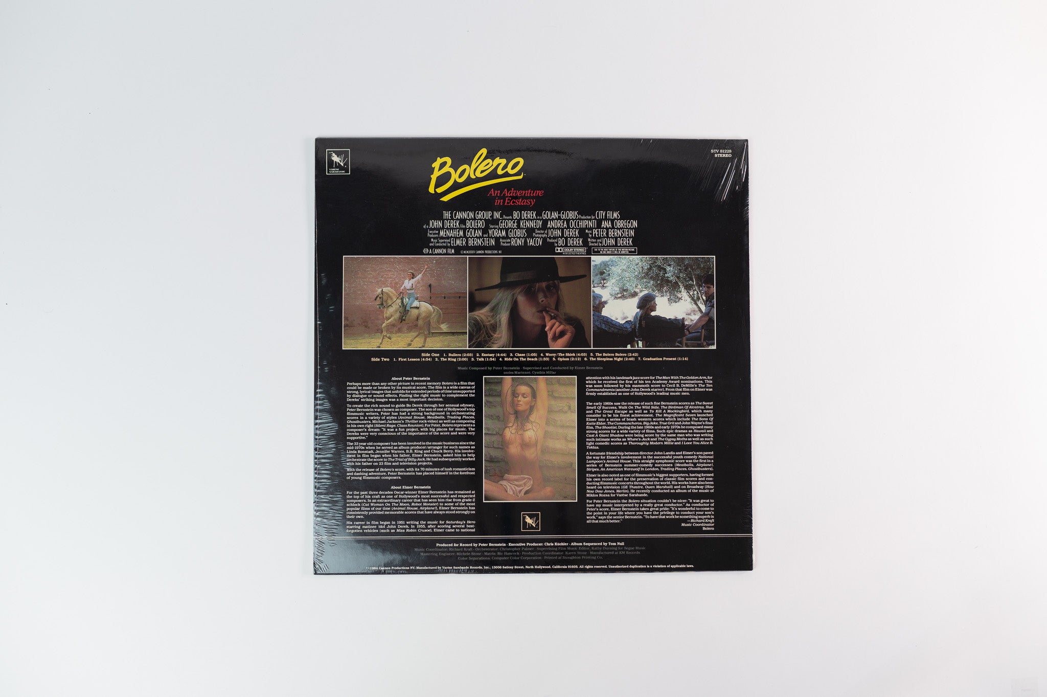 Peter Bernstein - Bolero (Original Soundtrack) on Varese Sarabande Sealed