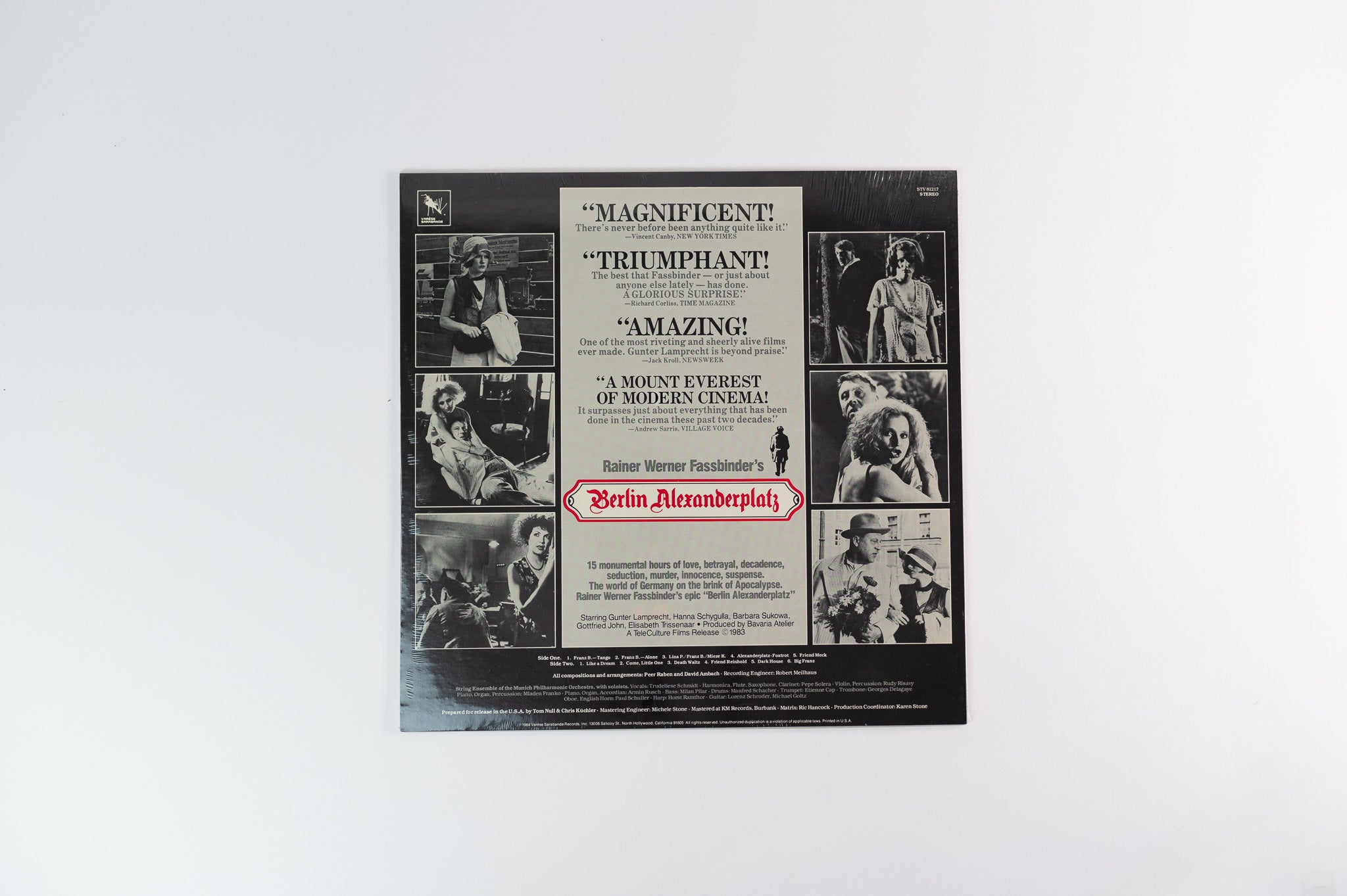 Peer Raben - Berlin Alexanderplatz (Original Soundtrack) on Varese Sarabande Sealed