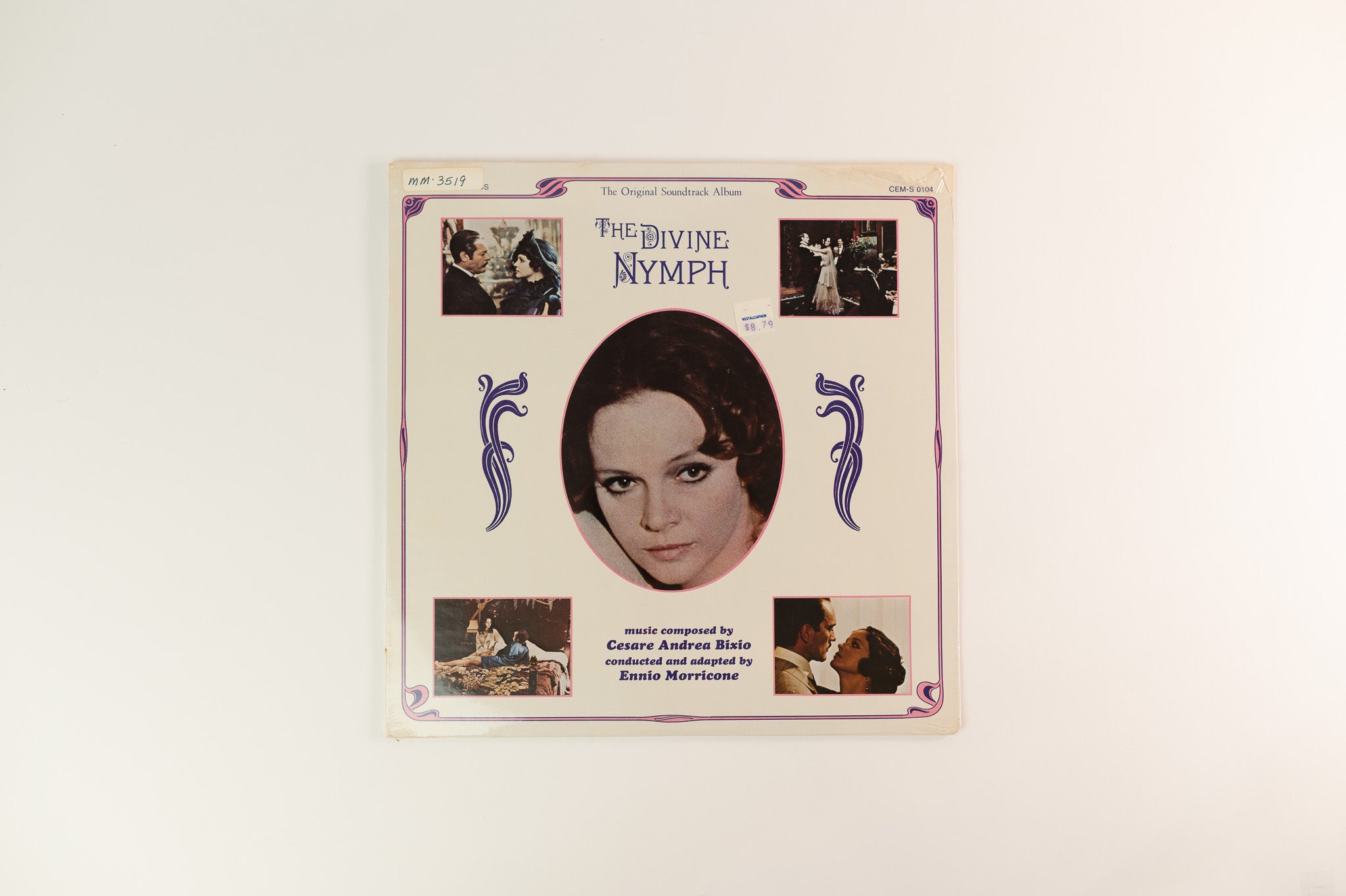 Cesare Andrea Bixio - The Divine Nymph (Original Soundtrack) on Cerebus Sealed