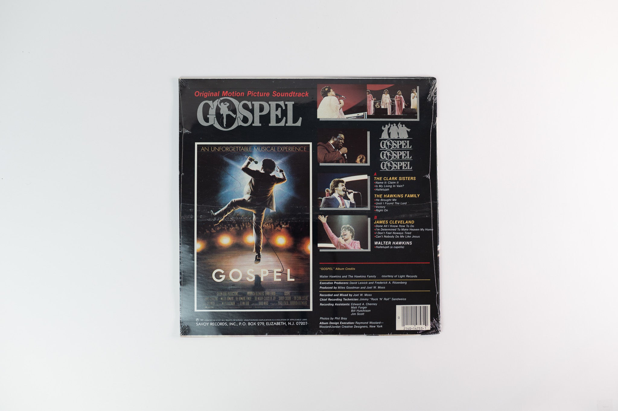 Various - Gospel (Original Soundtrack) on Savoy Sealed