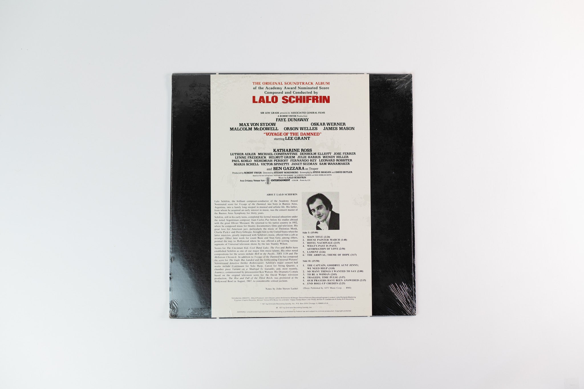 Lalo Schifrin - Voyage Of The Damned (Original Soundtrack) on Entr'acte Sealed