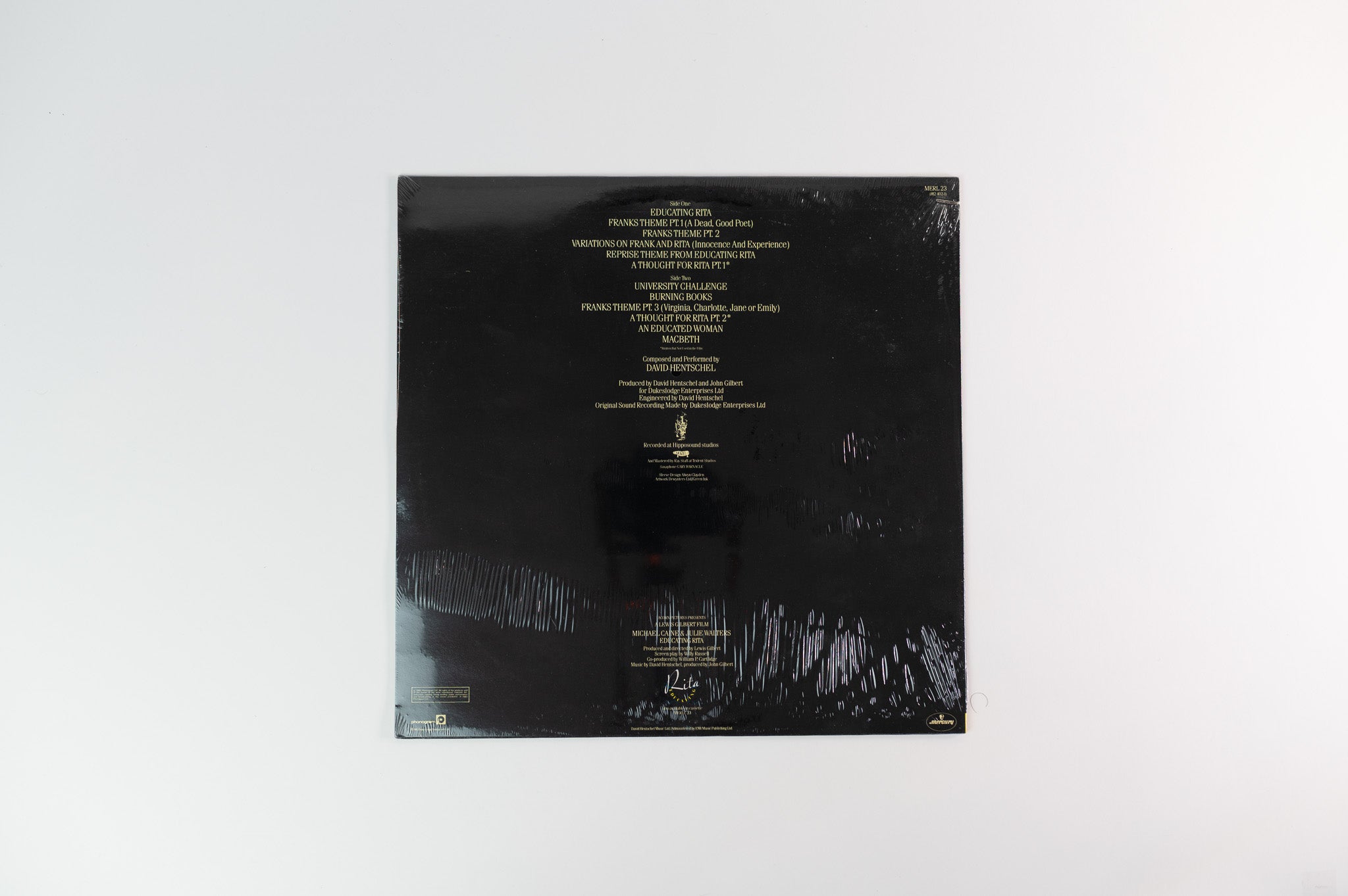 David Hentschel - Educating Rita Soundtrack on Mercury Sealed