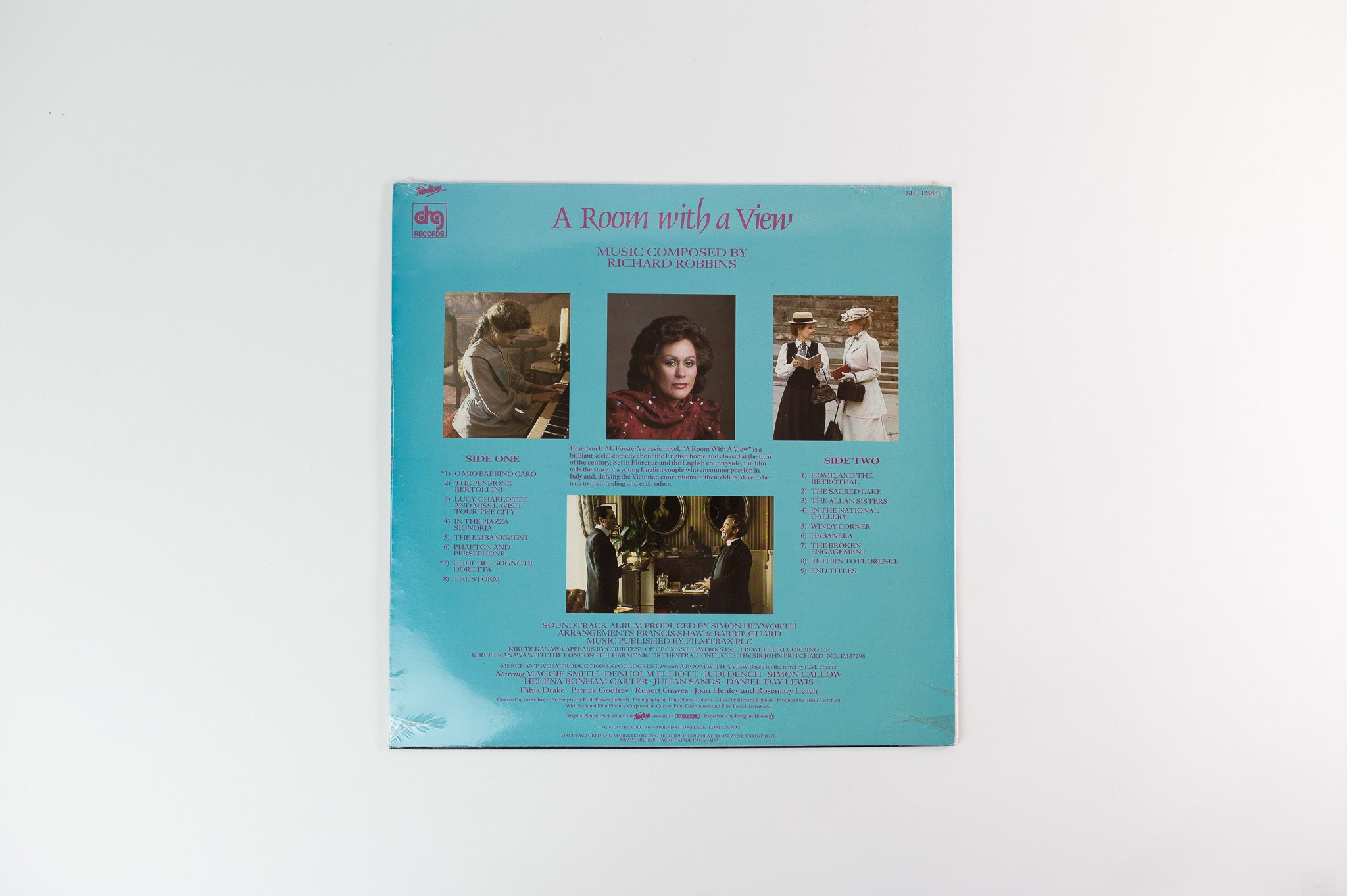 Richard Robbins - A Room With A View (Original Soundtrack) on DRG Sealed
