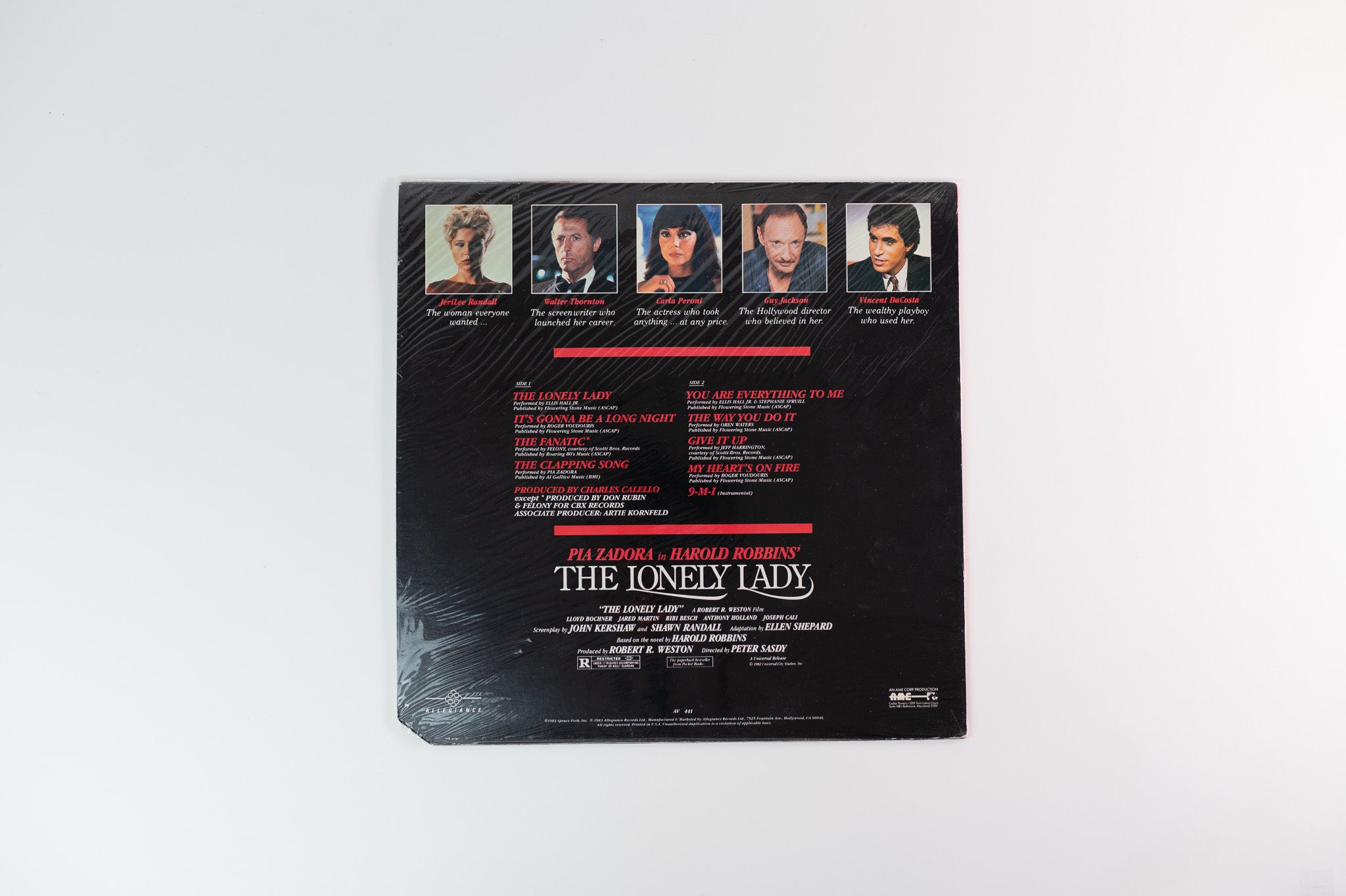 Various - The Lonely Lady - Music From The Motion Picture on Allegiance Sealed