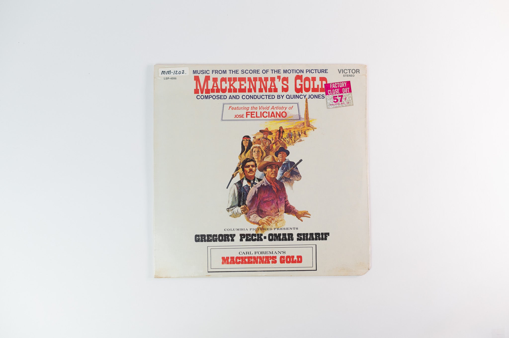 Quincy Jones - Mackenna's Gold Soundtrack on RCA Sealed