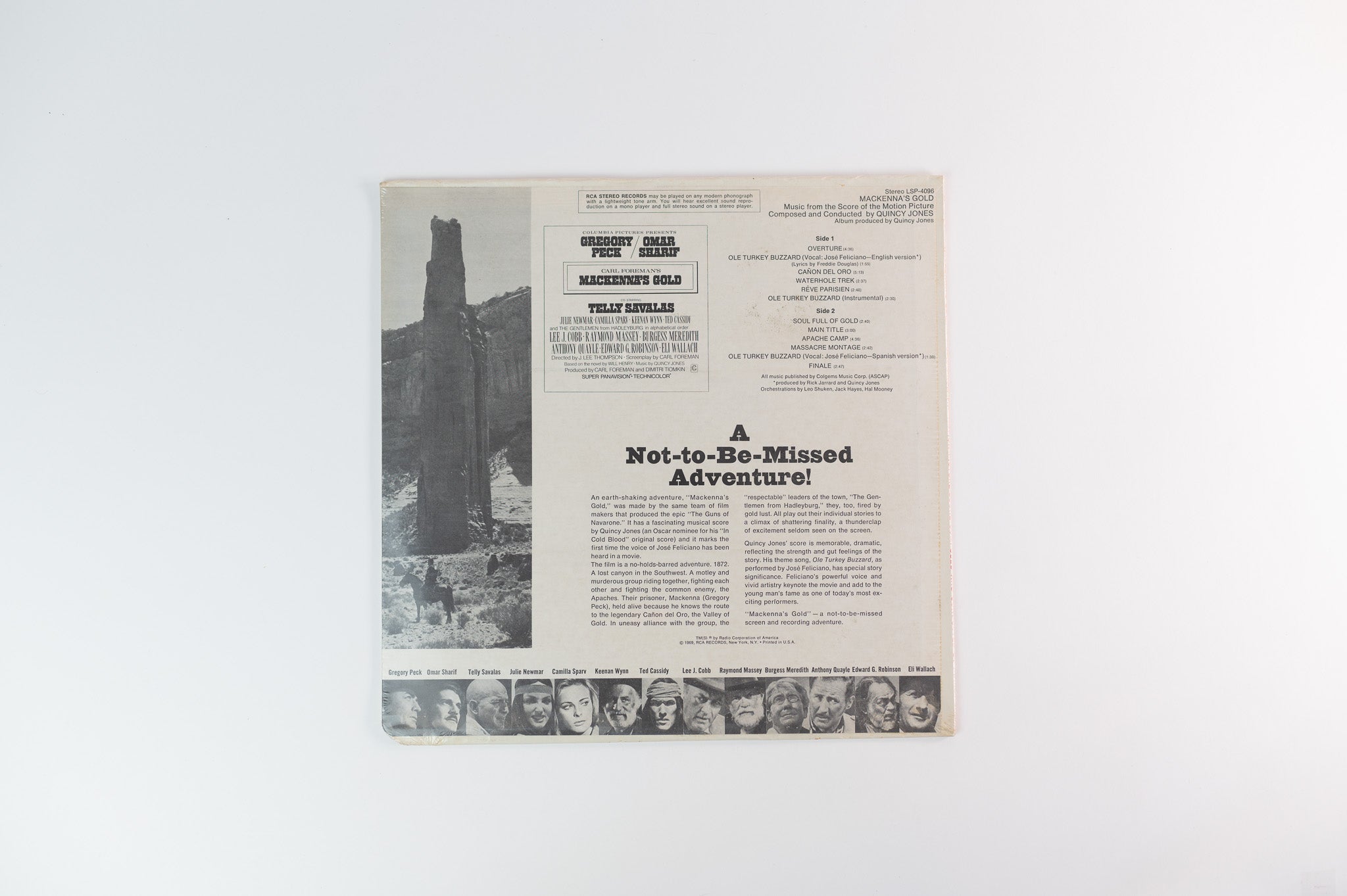 Quincy Jones - Mackenna's Gold Soundtrack on RCA Sealed
