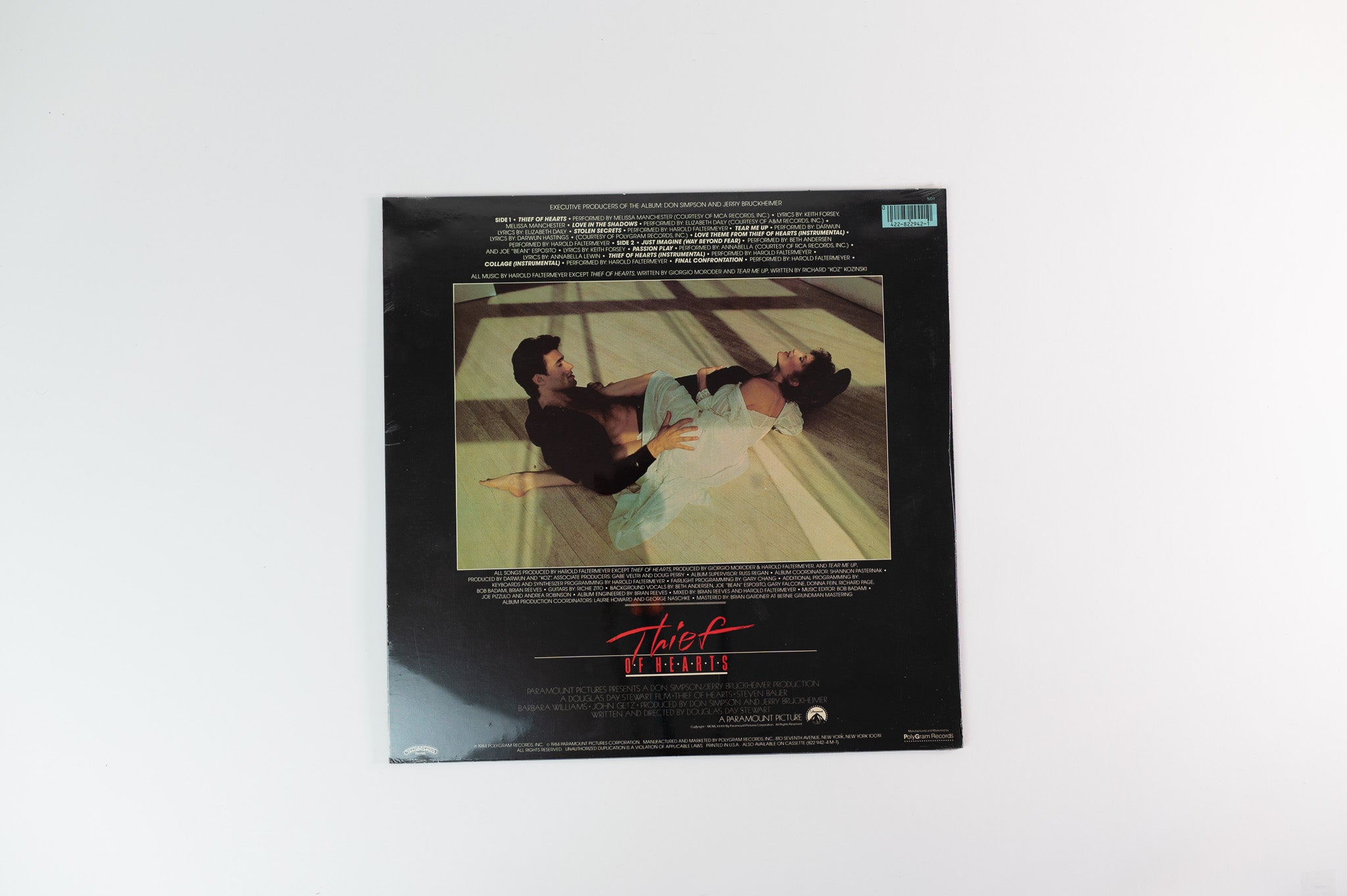 Various - Thief Of Hearts (Original Soundtrack) on Casablanca Sealed