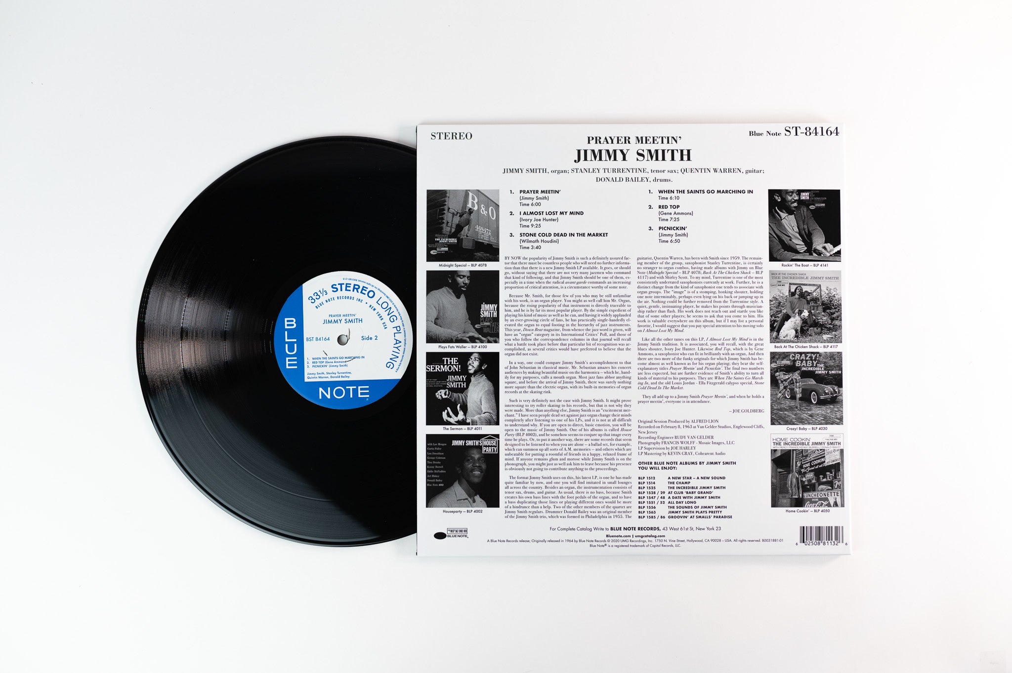 Jimmy Smith - Prayer Meetin' on Blue Note Tone Poet Series Reissuie