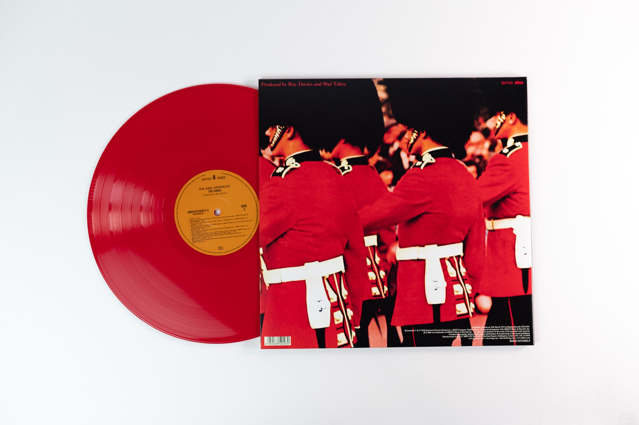 The Kinks - The Kink Kronikles on BMG ABKCO Ltd Red Vinyl Reissue