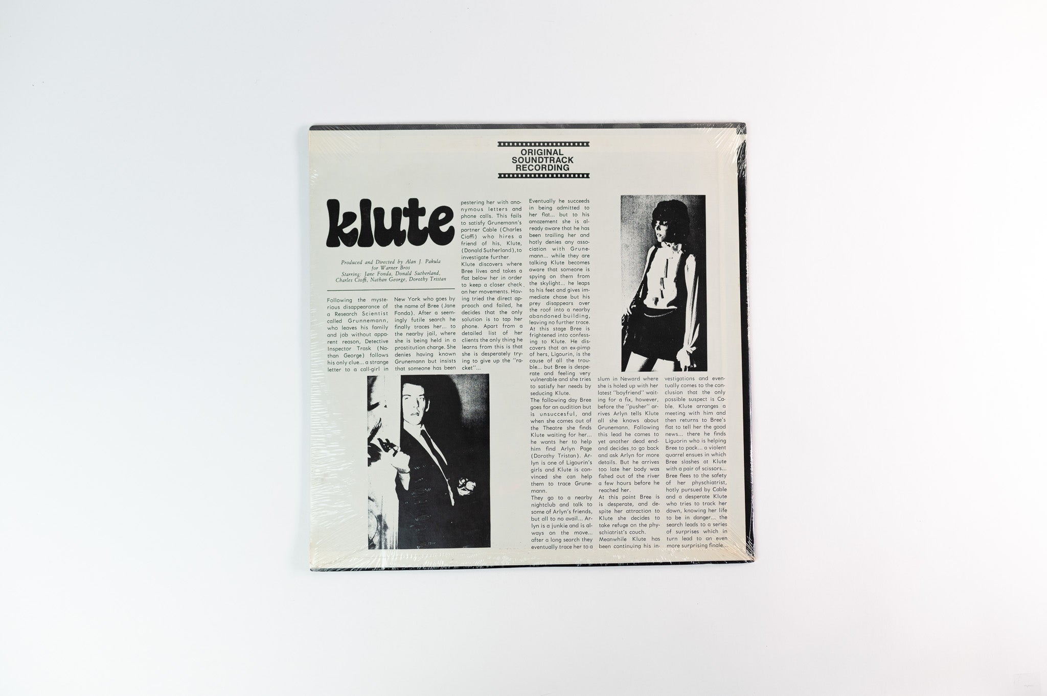 Michael Small - Klute (Original Soundtrack Score) Sealed